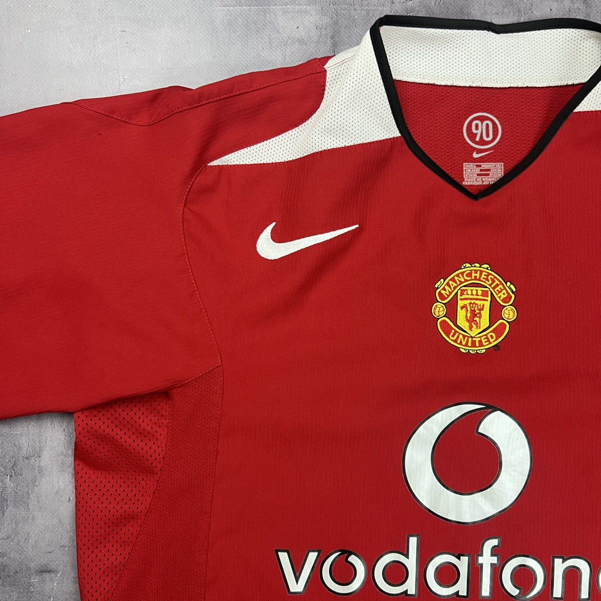 Nike Rare! Manchester United Nike Soccer Jersey Shirt 00s Size US L / EU 52-54 / 3 - 4 Thumbnail