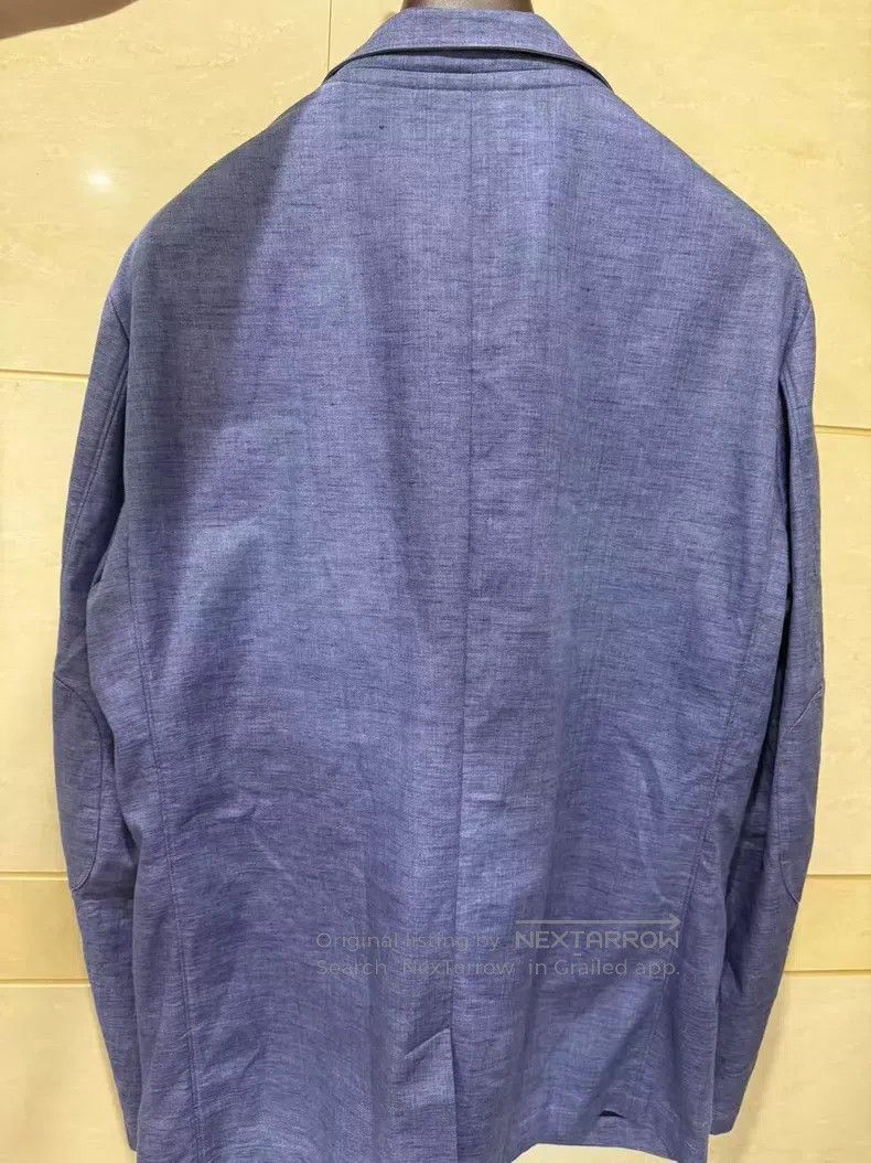 Loro Piana Loro Piana Men's Linen Jacket 100% Linen Size US M / EU 48-50 / 2 - 2 Thumbnail