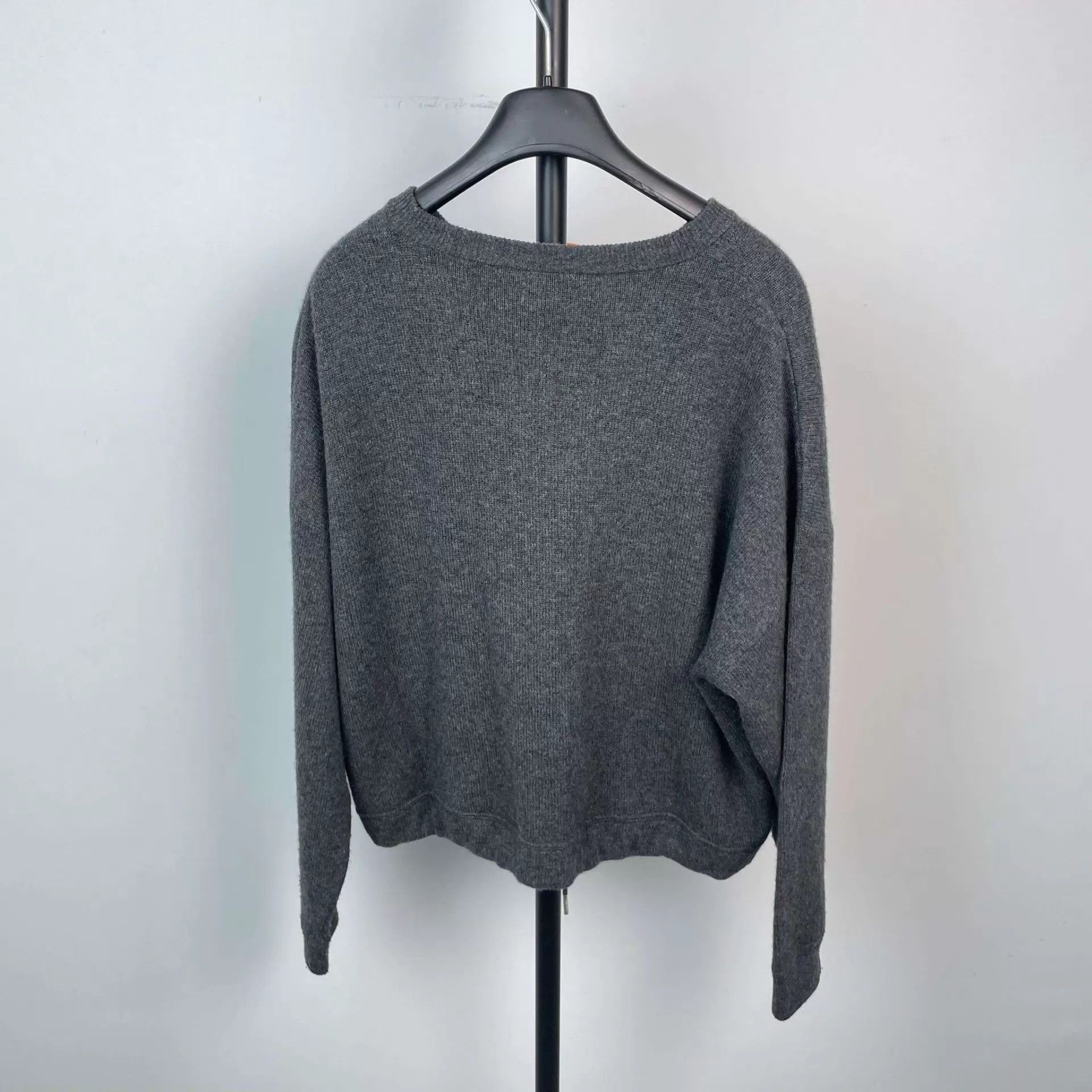 Celine Celine Wool Short Knit Top Size L 98 New Size L / US 10 / IT 46 - 2 Thumbnail