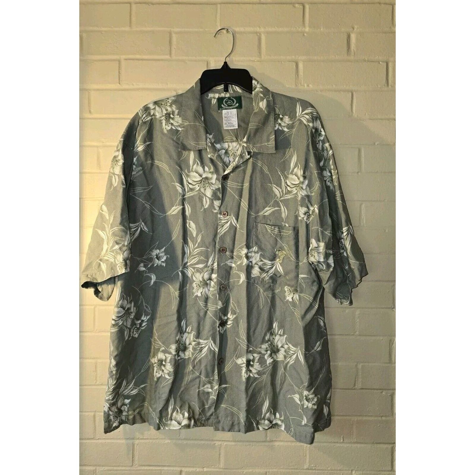 Disney Disney Golf Collection Mickey Mouse Silk Blend Shirt Sz XXL Size US XXL / EU 58 / 5 - 1 Thumbnail