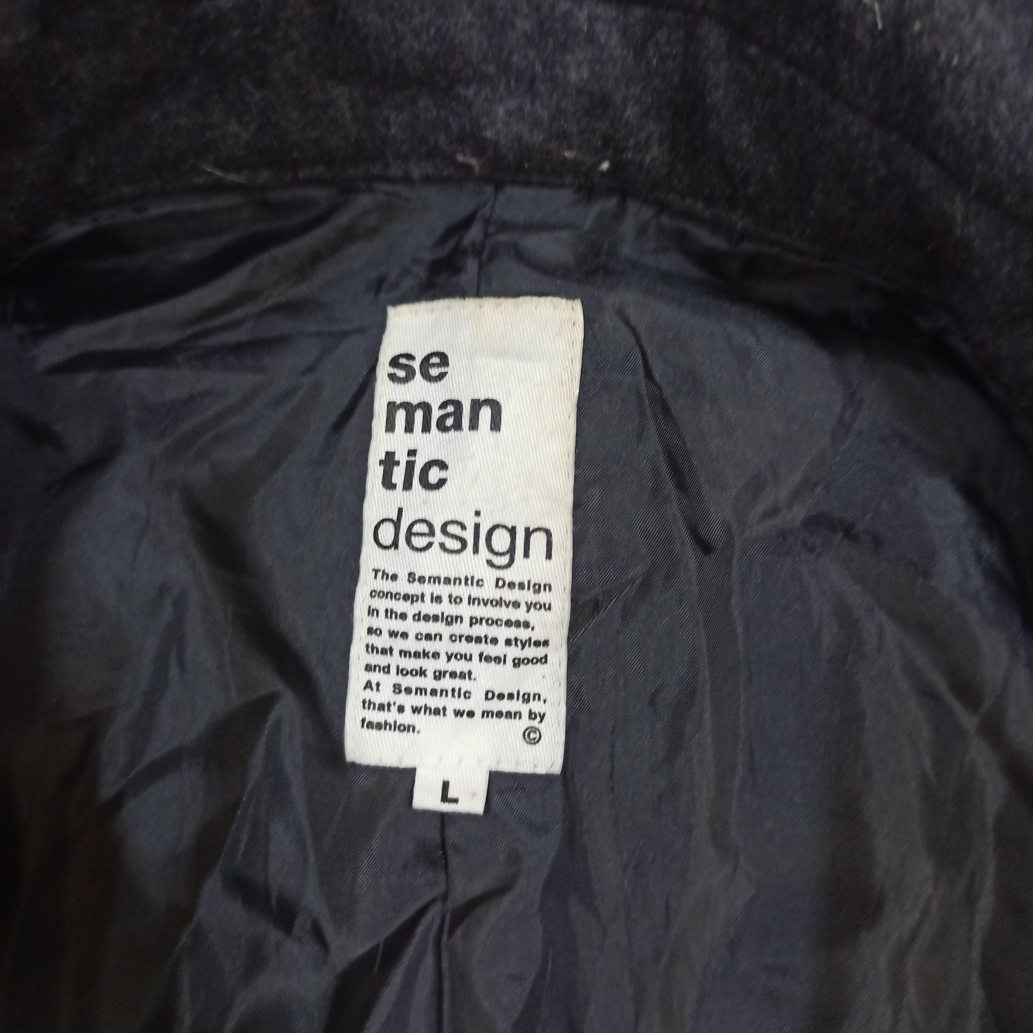 semanticdesign Semantic Design Double-Breasted Jacket - Size L Size US L / EU 52-54 / 3 - 8 Thumbnail