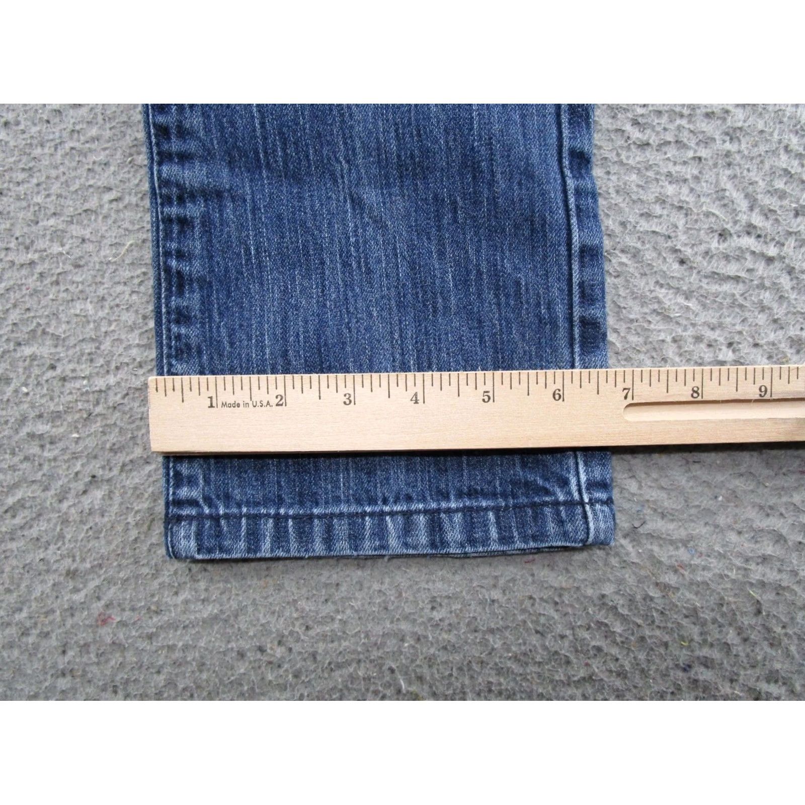 Vintage VINTAGE Maurice Sasson Blue Denim Jeans Size 6 Straight Leg Embroidered Denim Jeans - Womens Regular 5-Pocket Design Blue 90s Style Jeans Men? Size 28" / US 6 / IT 42 - 7 Thumbnail