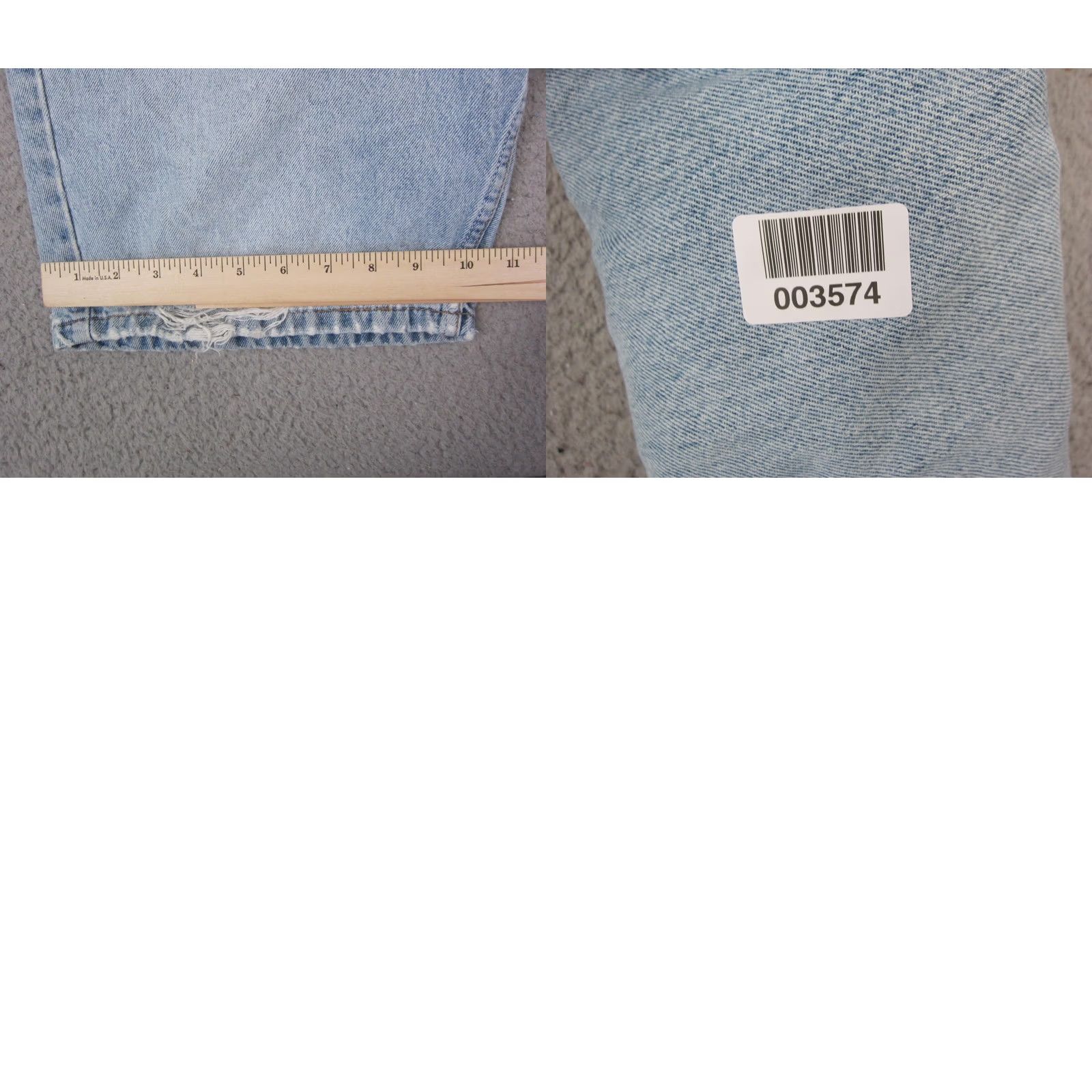 Levi's VINTAGE Levi's 505 Shorts Bermuda Denim Blue 90s Jeans Jorts Mens 36 Blue Denim Casual Workwear Pockets 5-Pocket Design Modern Regular Mens Size US 36 / EU 52 - 11 Thumbnail