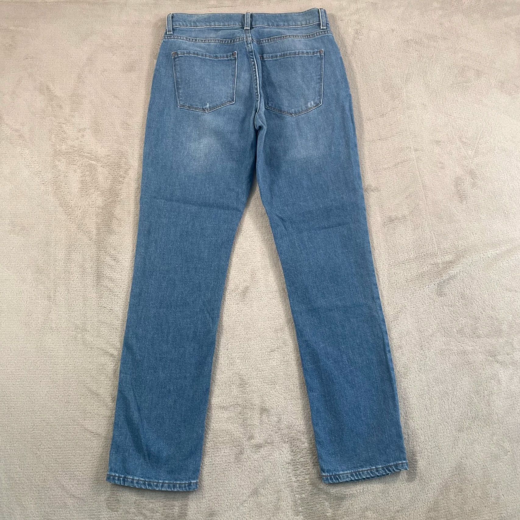 Mott & Bow Mott & Bow Boyfriend Slim Straight Charlton Jeans Women 28x30 Light Blue NWOT Size 28" / US 6 / IT 42 - 6 Thumbnail