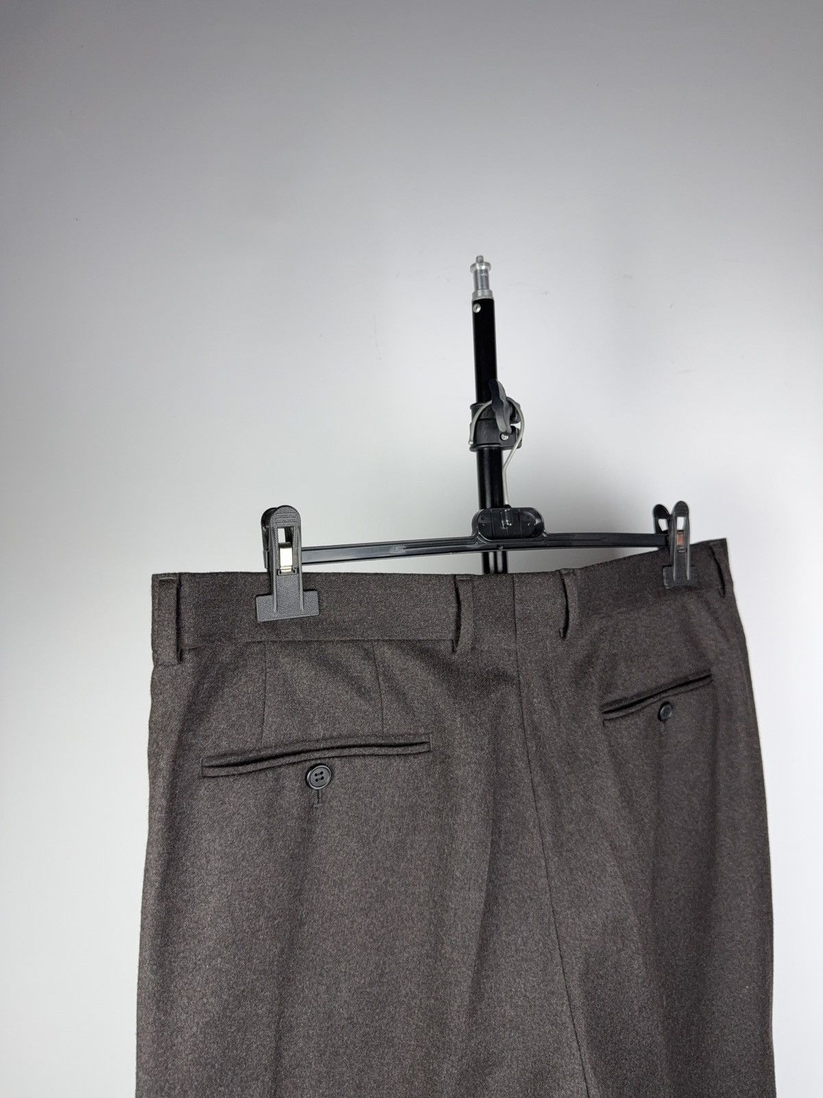 Balmain Vintage 00s Archive Luxury Balmain Wool dress pants Size US 36 / EU 52 - 10 Thumbnail