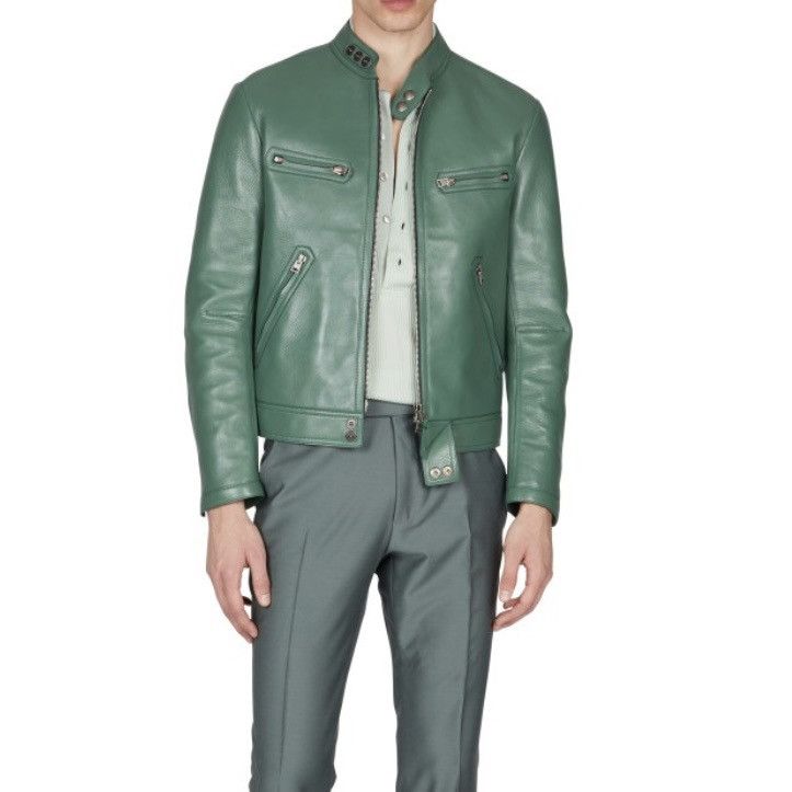 Tom Ford Tom Ford Leather Jacket in Medium Size US M / EU 48-50 / 2 - 1 Thumbnail