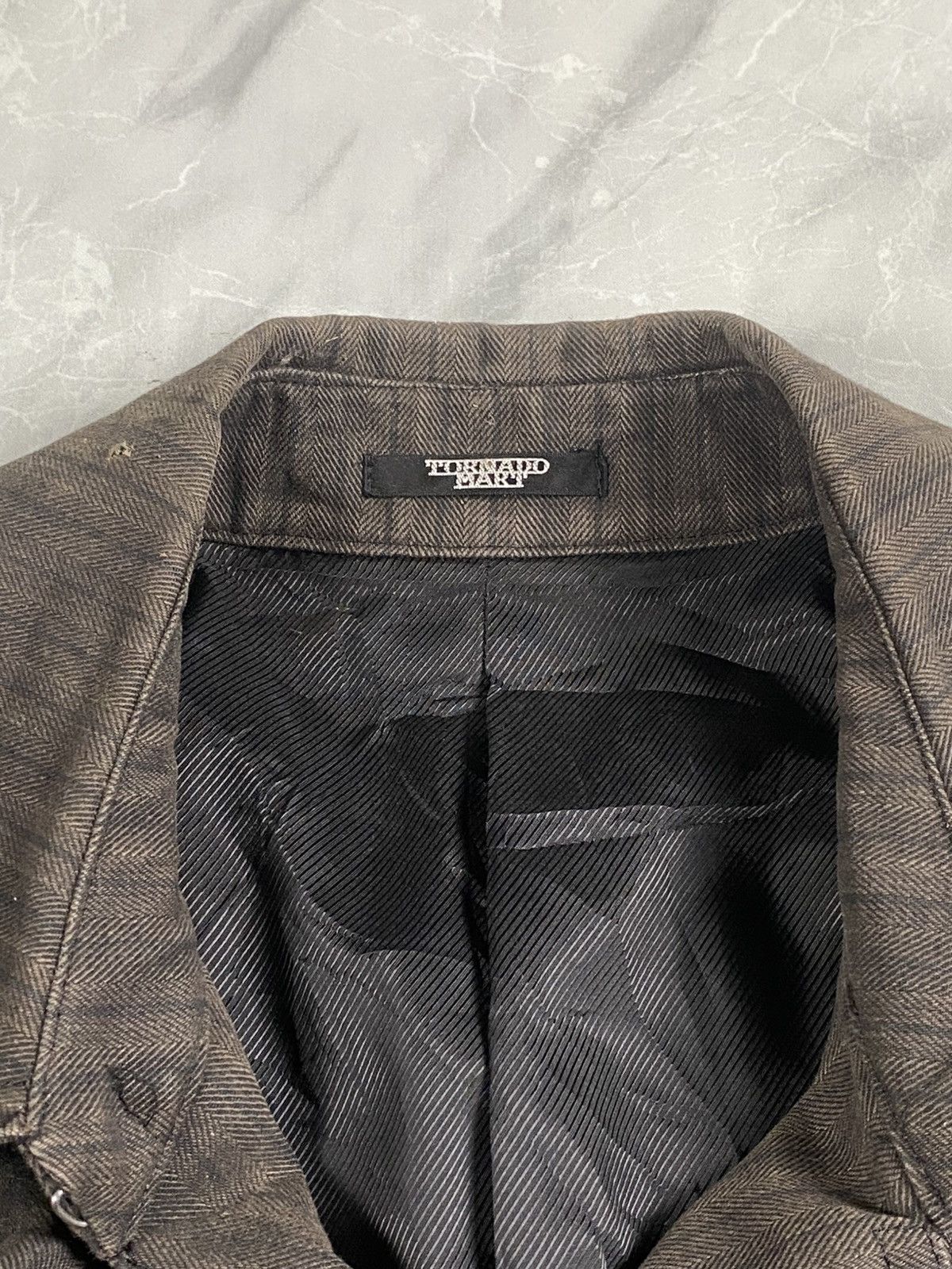 Tornado Mart Grail Vintage Tornado Mart Double Breasted Heavy Coat Jacket Size US M / EU 48-50 / 2 - 5 Thumbnail