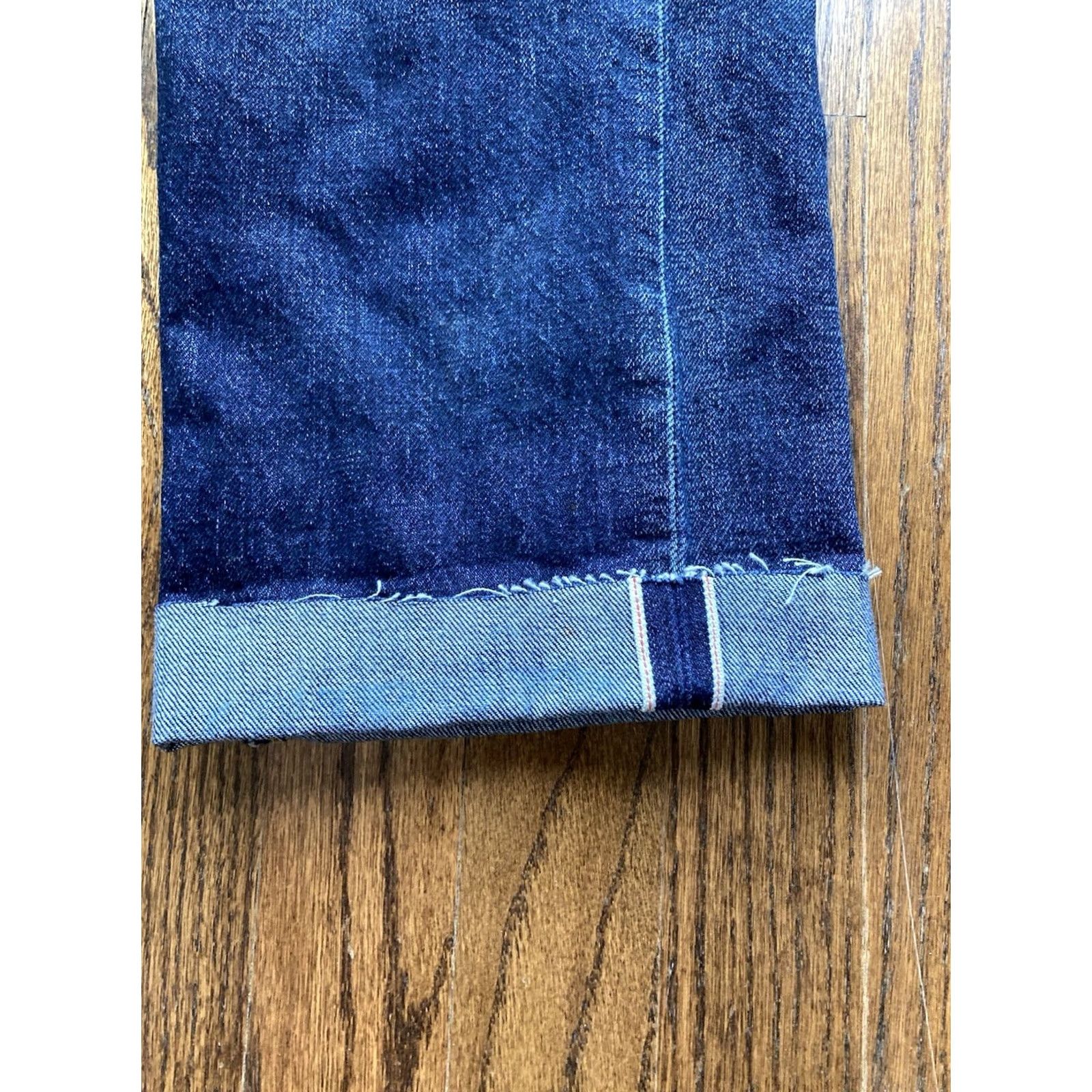Levi's VINTAGE Levi's 501 Jeans Mens Regular 30x30 Blue Denim Raw Hem Whiskers USA Straight 501 Model Mens Size US 30 / EU 46 - 3 Thumbnail