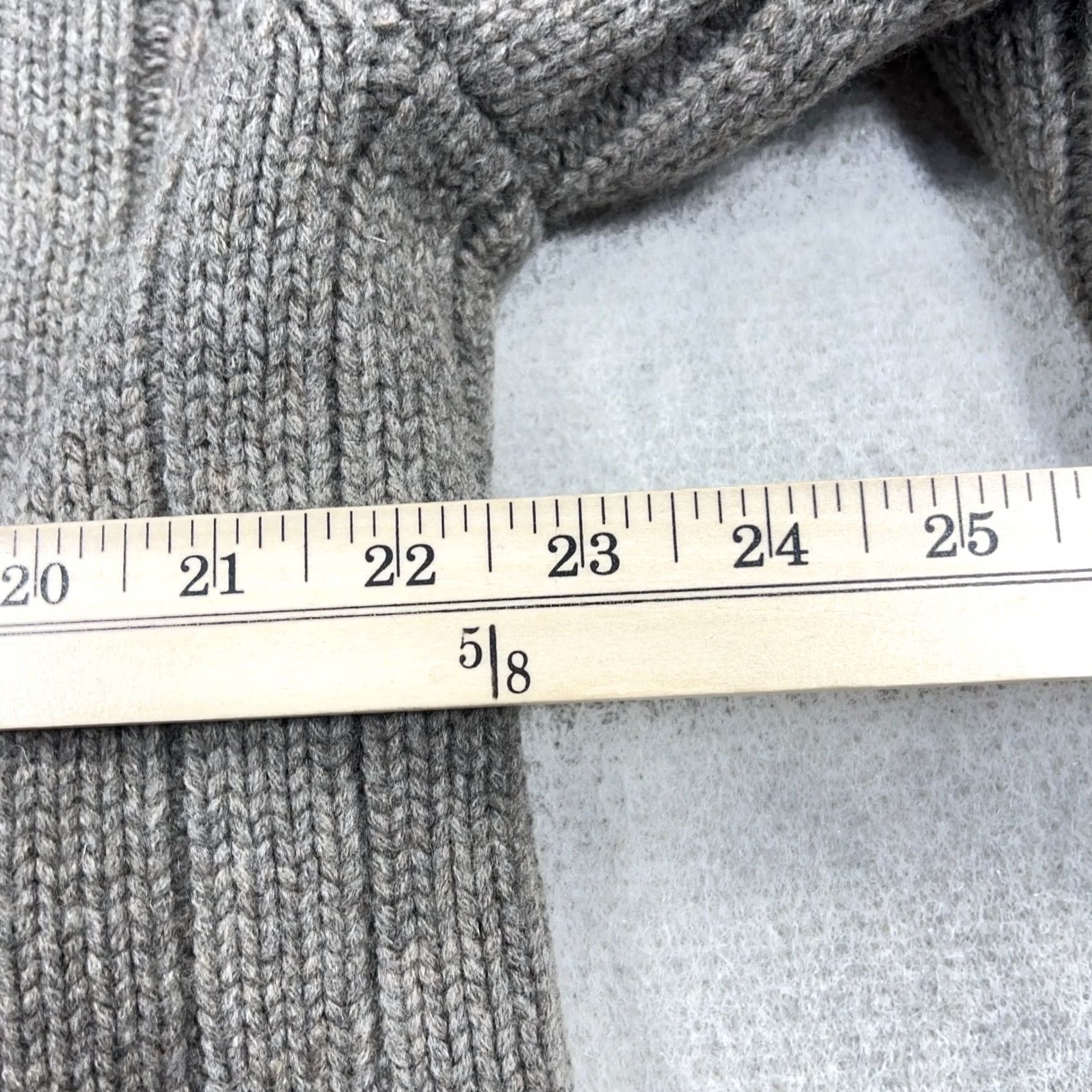 The Territory Ahead Territory Ahead Sweater Men Large Tan Lambswool Full Zip Cardigan Size US L / EU 52-54 / 3 - 7 Thumbnail