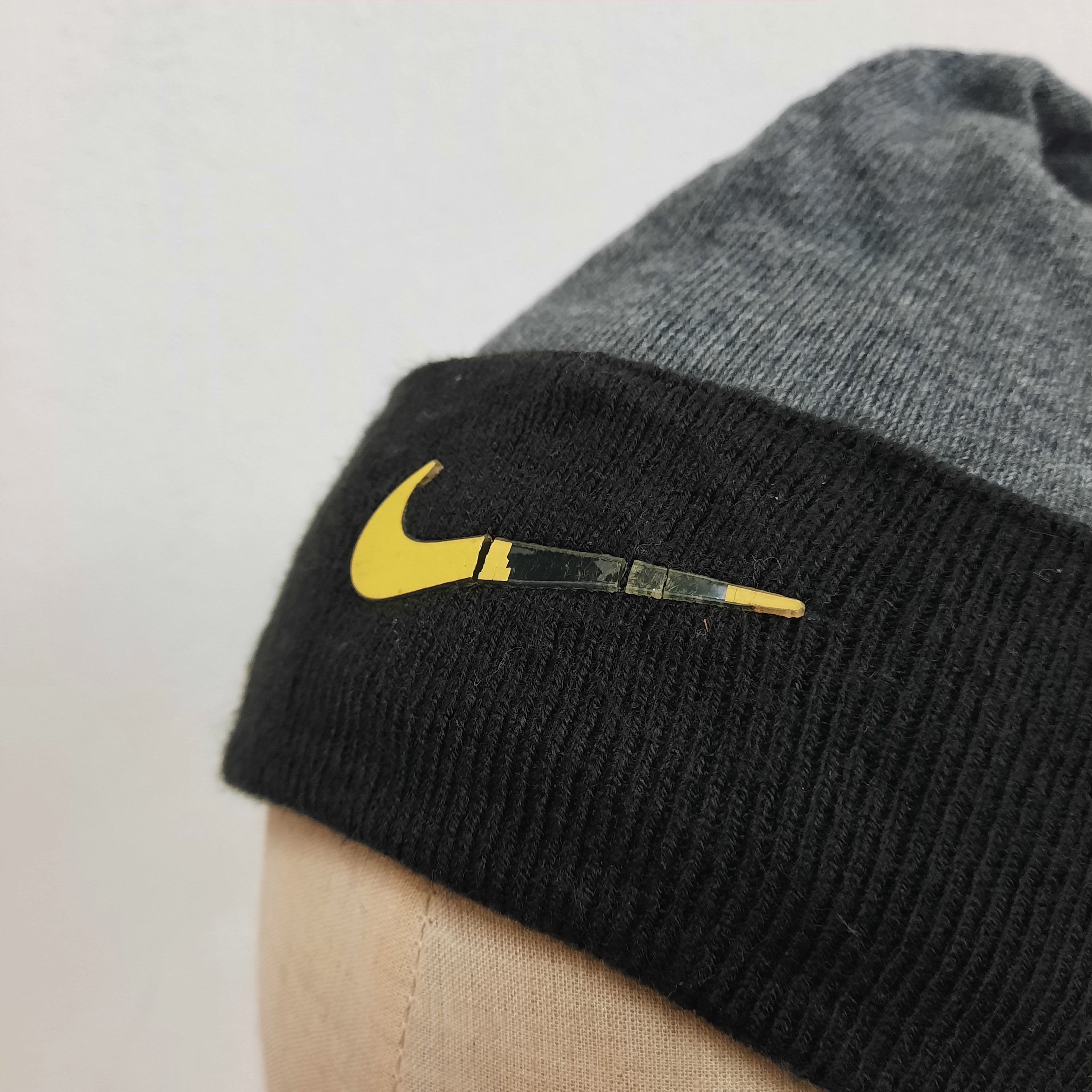 Nike 🌟 Nike swoosh logo dri fit beanie hat Size ONE SIZE - 3 Thumbnail