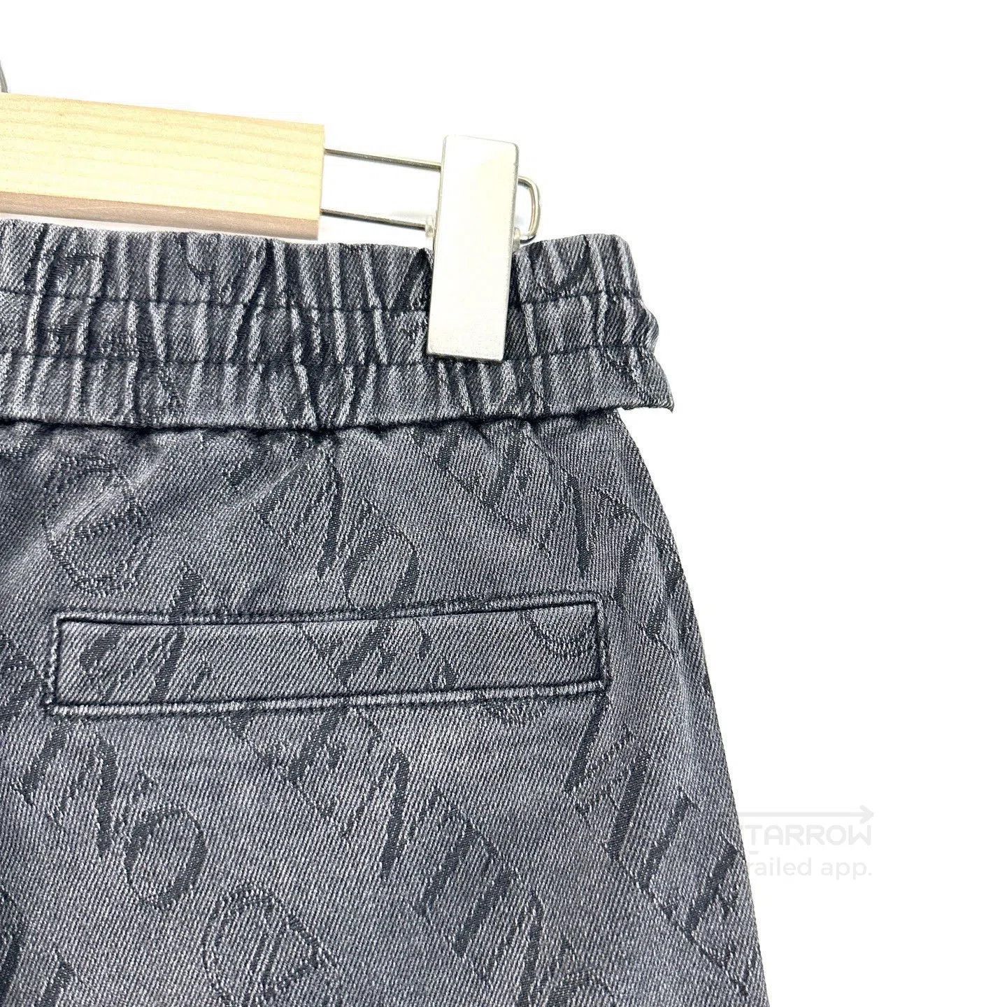 Valentino Valentino Gray Logo Print Casual Jeans. Size US 30 / EU 46 - 7 Thumbnail