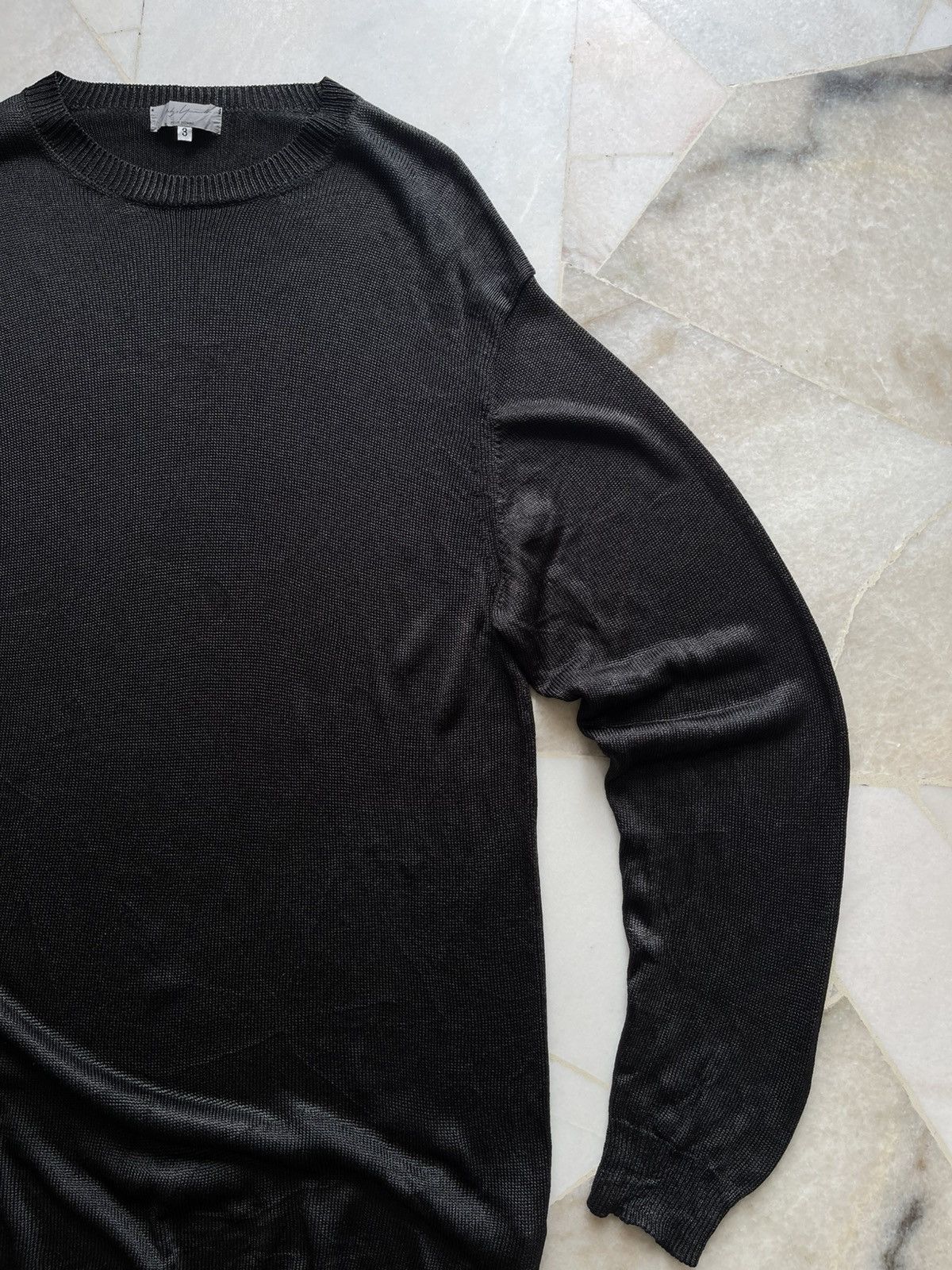 Yohji Yamamoto A/W2009 Yohji Yamamoto Pour Homme Rayon Knitwear Size US L / EU 52-54 / 3 - 4 Thumbnail