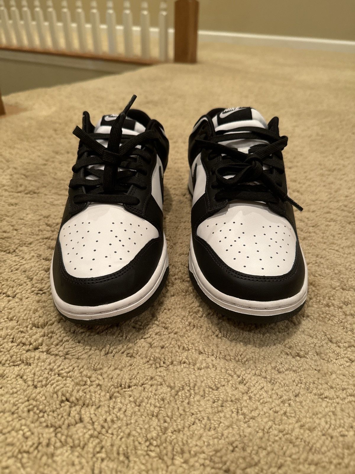 Nike Panda Dunk Low Retro Size US 12 / EU 45 - 3 Thumbnail