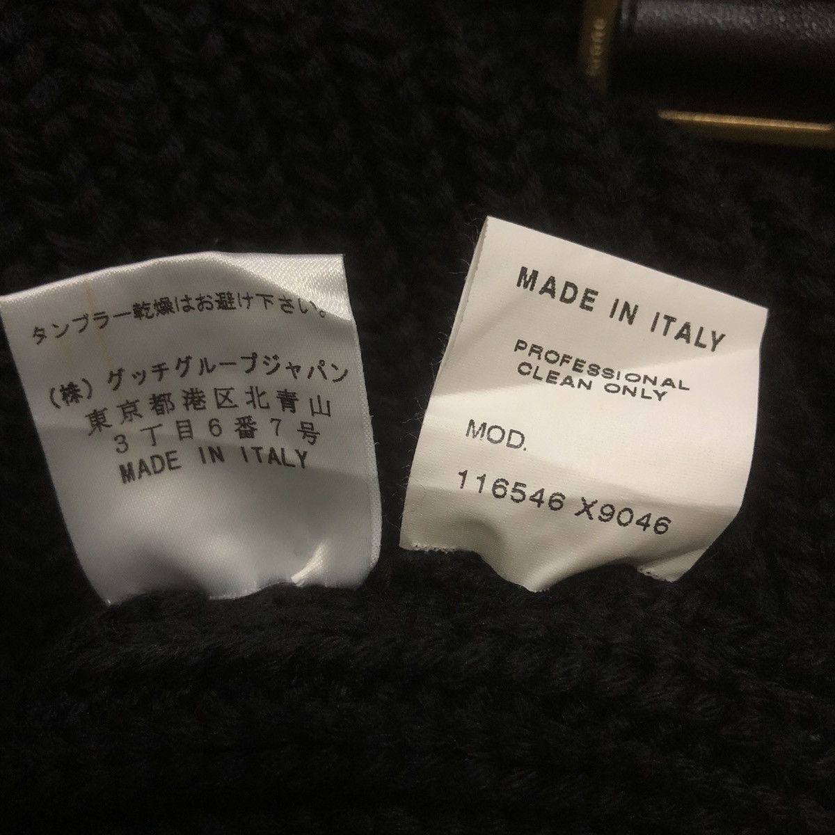 Gucci Gucci Fall 2003 Tom Chunky Cropped Knit Turtleneck Sweater Size S / US 4 / IT 40 - 13 Thumbnail