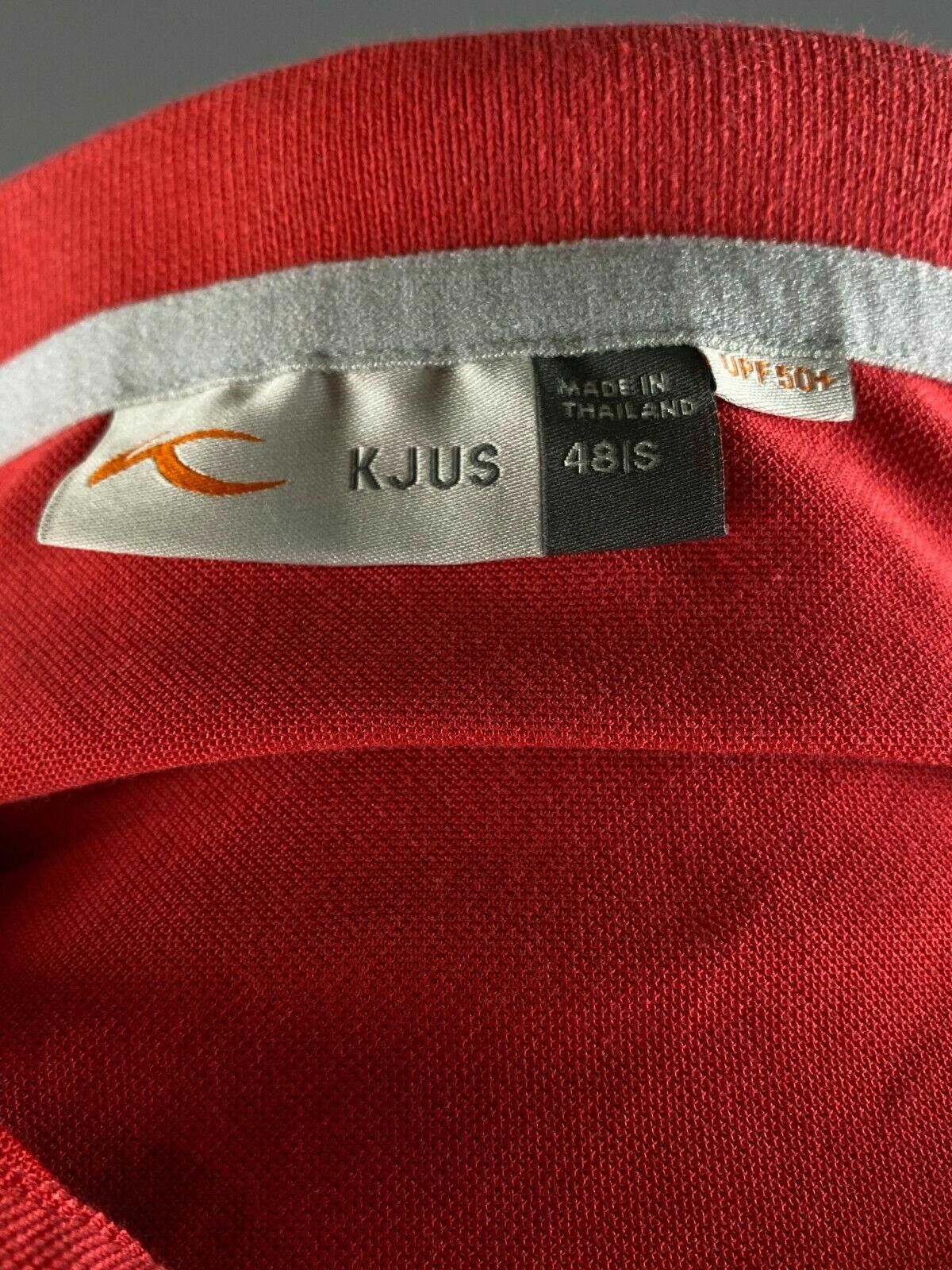 KJUS Men Kjus Red UPF 50+ Short Sleeve Polo Shirt Size S Size US S / EU 44-46 / 1 - 10 Thumbnail