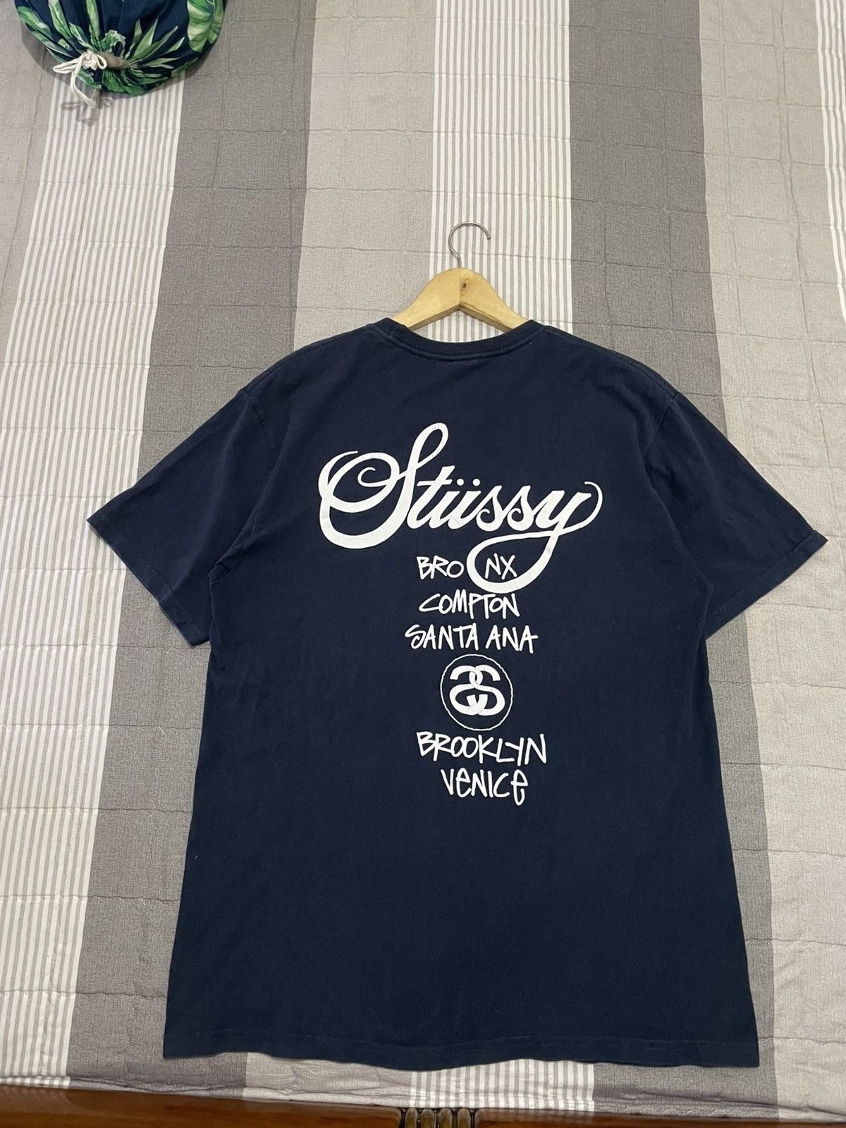 Stussy Stussy tour tshirt Size US M / EU 48-50 / 2 - 4 Thumbnail