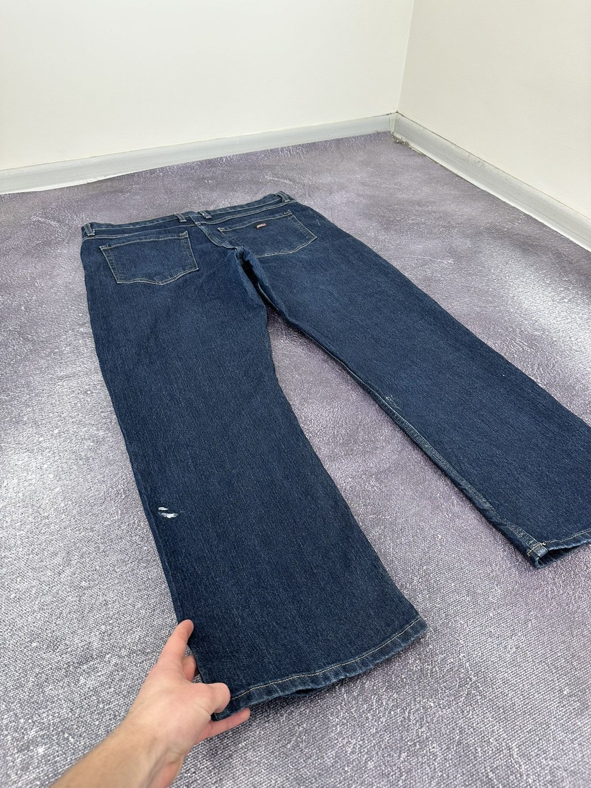 Dickies Vintage Dickies Distressed Denim Hype Baggy USA Work Jeans Size US 38 / EU 54 - 3 Thumbnail