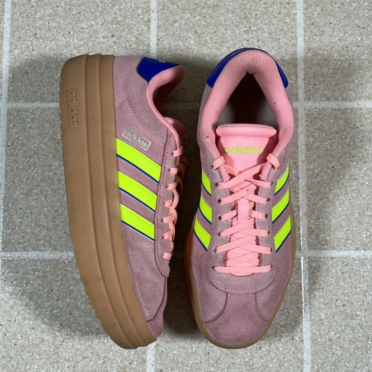 Adidas Adidas Womens VL Court Bold Pink Shoes Sneakers Size 8 Size US 8 / IT 38 - 2 Thumbnail