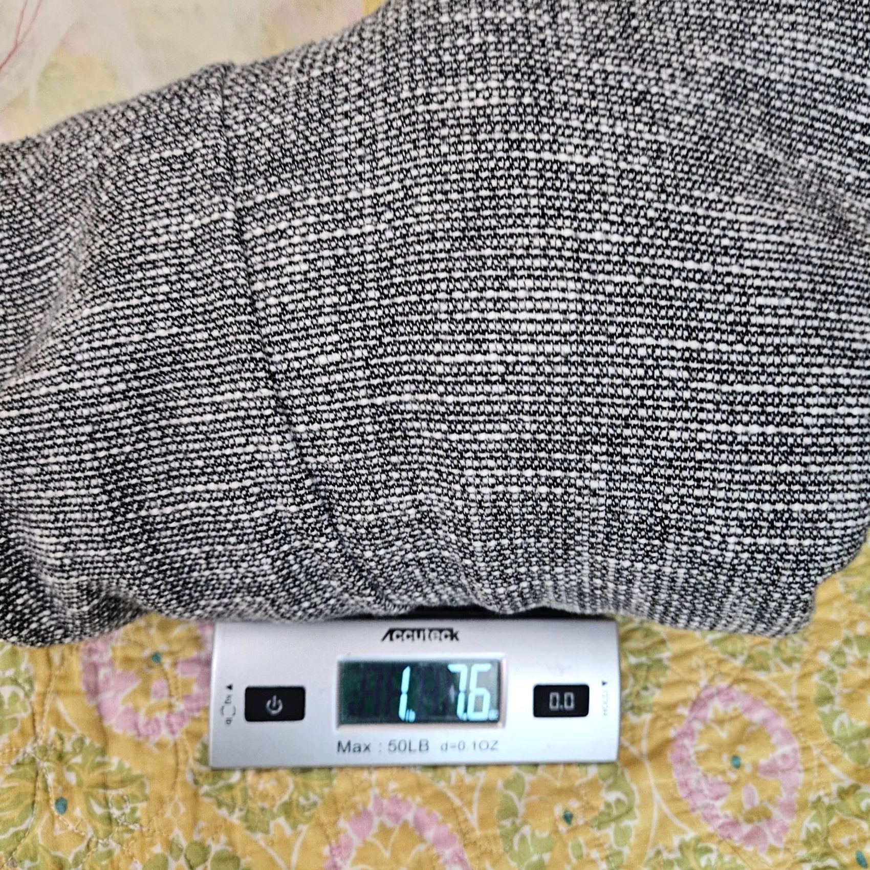 Eileen Fisher Eileen Fisher Women's Grey Cotton Tweed 3/4 Sleeve Open Front Jacket Sz S Size S / US 4 / IT 40 - 7 Thumbnail
