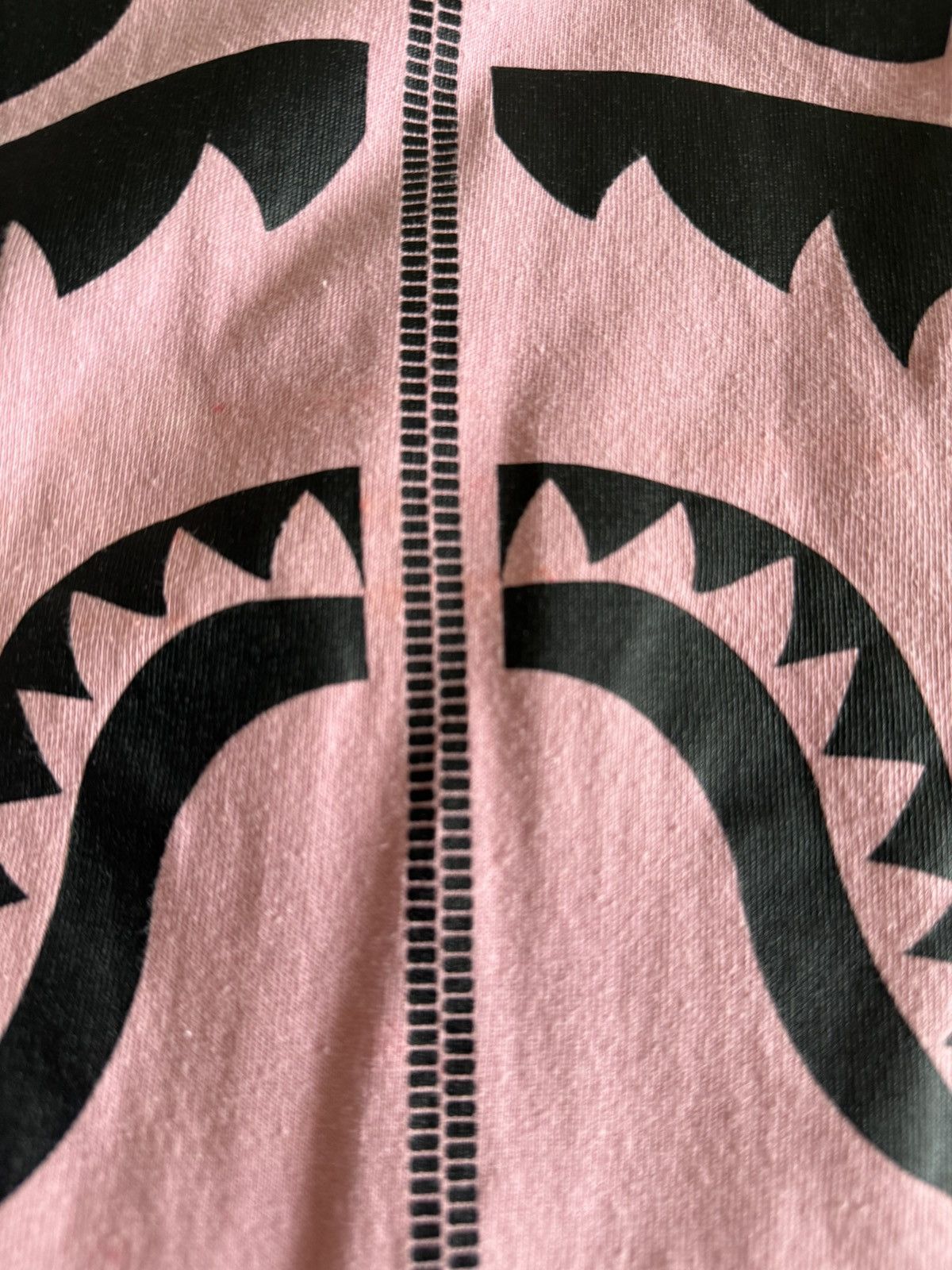 Bape Bapesta Pink Shark T shirt Size US M / EU 48-50 / 2 - 3 Thumbnail