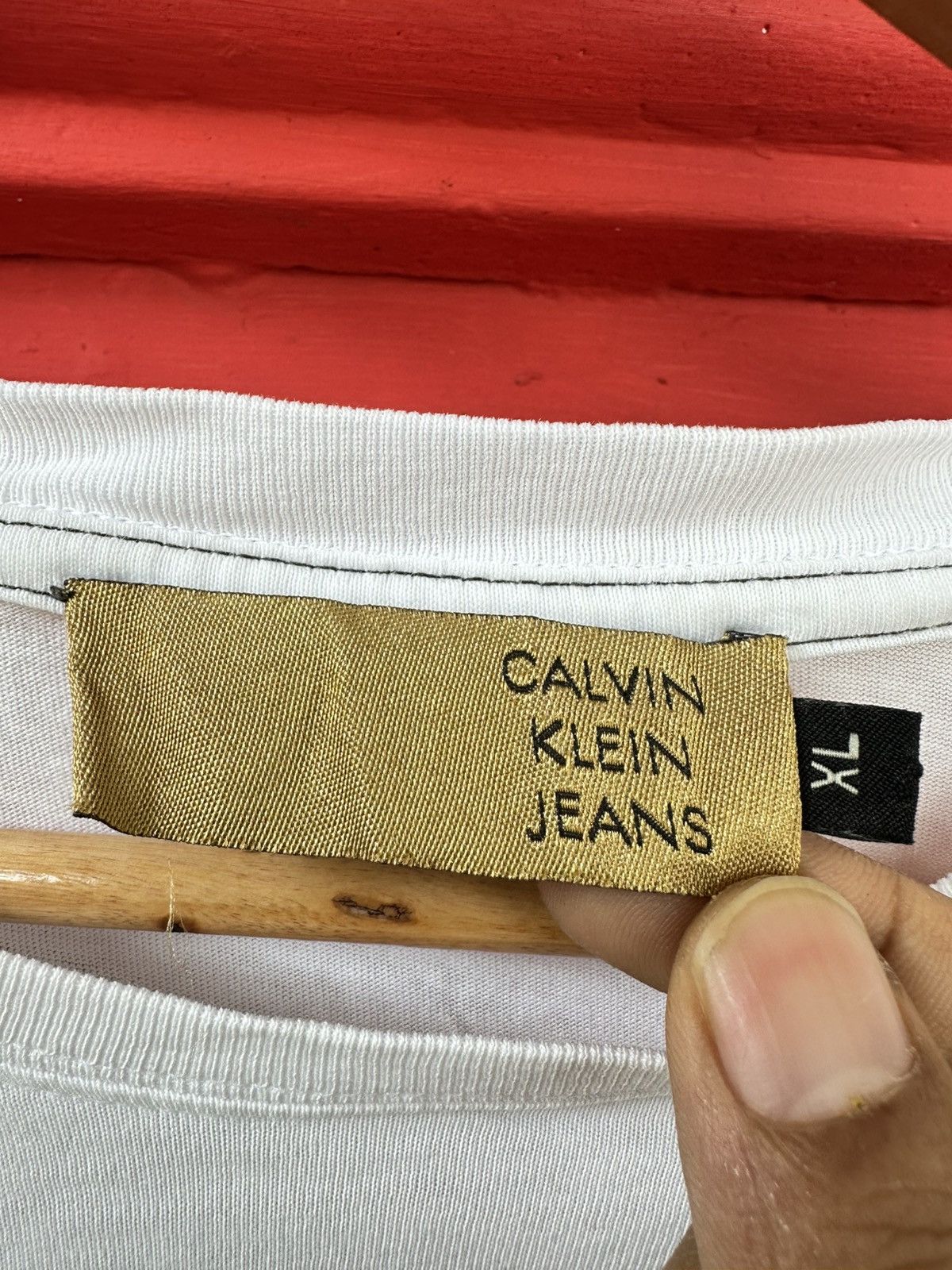 Calvin Klein Vintage Calvin Klein Jeans Photo Tee Size US XL / EU 56 / 4 - 8 Thumbnail