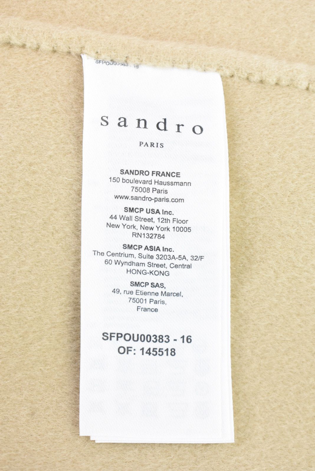 Sandro SANDRO Mystere Coat Women's (EU) 42 Double Breasted Size XL / US 12-14 / IT 48-50 - 6 Thumbnail