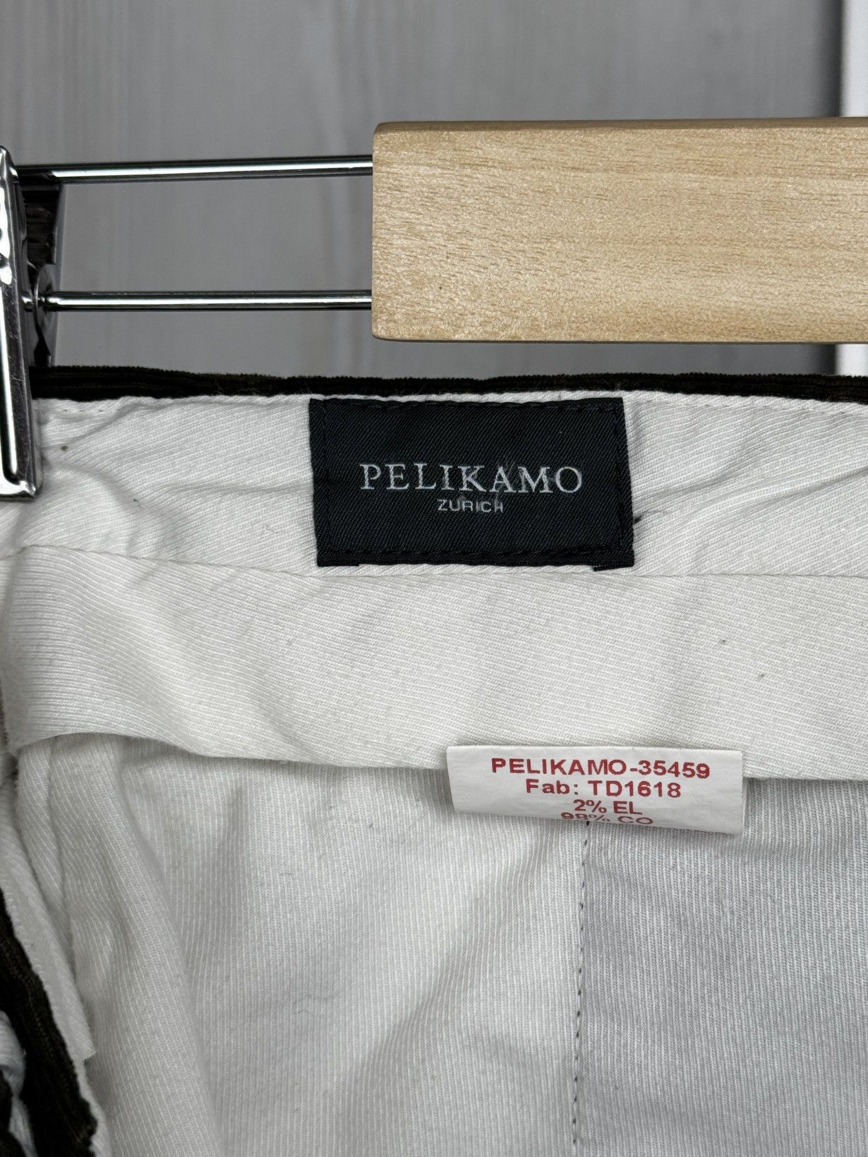 Other Pelikamo Zurich Khaki Green Corduroy casual tailored pants Size US 36 / EU 52 - 9 Thumbnail