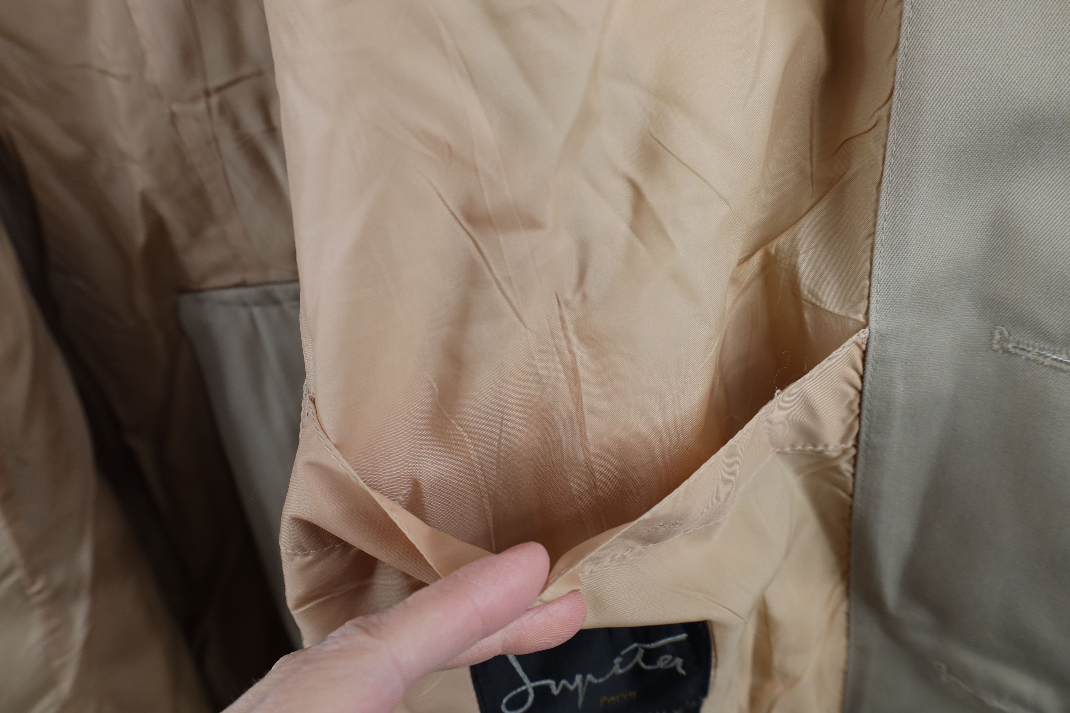 Vintage Vintage 80s 90s Streetwear Breasted Trench Coat Jacket Size US L / EU 52-54 / 3 - 16 Thumbnail