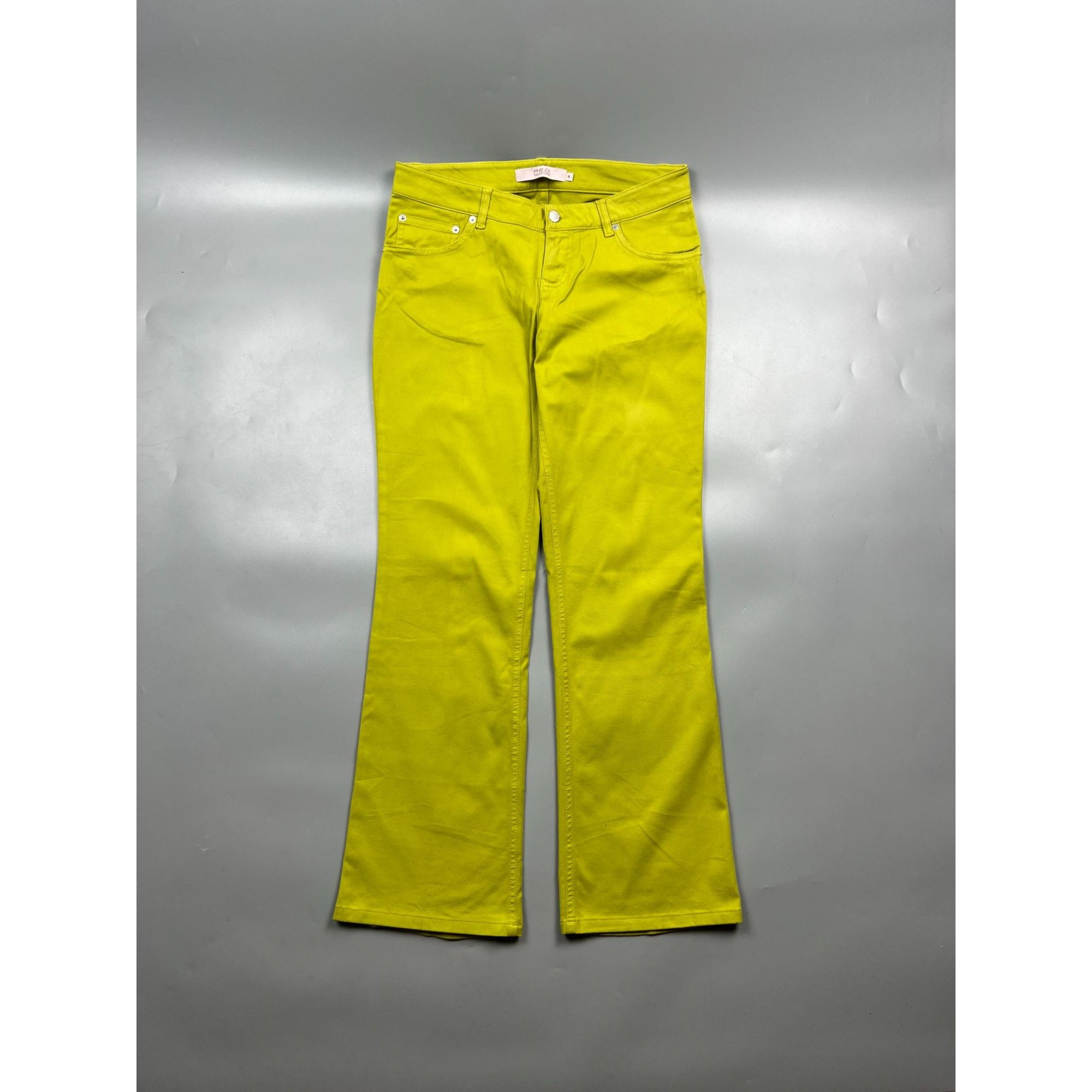 RED Valentino R.E.D. Valentino Green Bootcut Pants (Y0884) Size 30" / US 8 / IT 44 - 1 Thumbnail