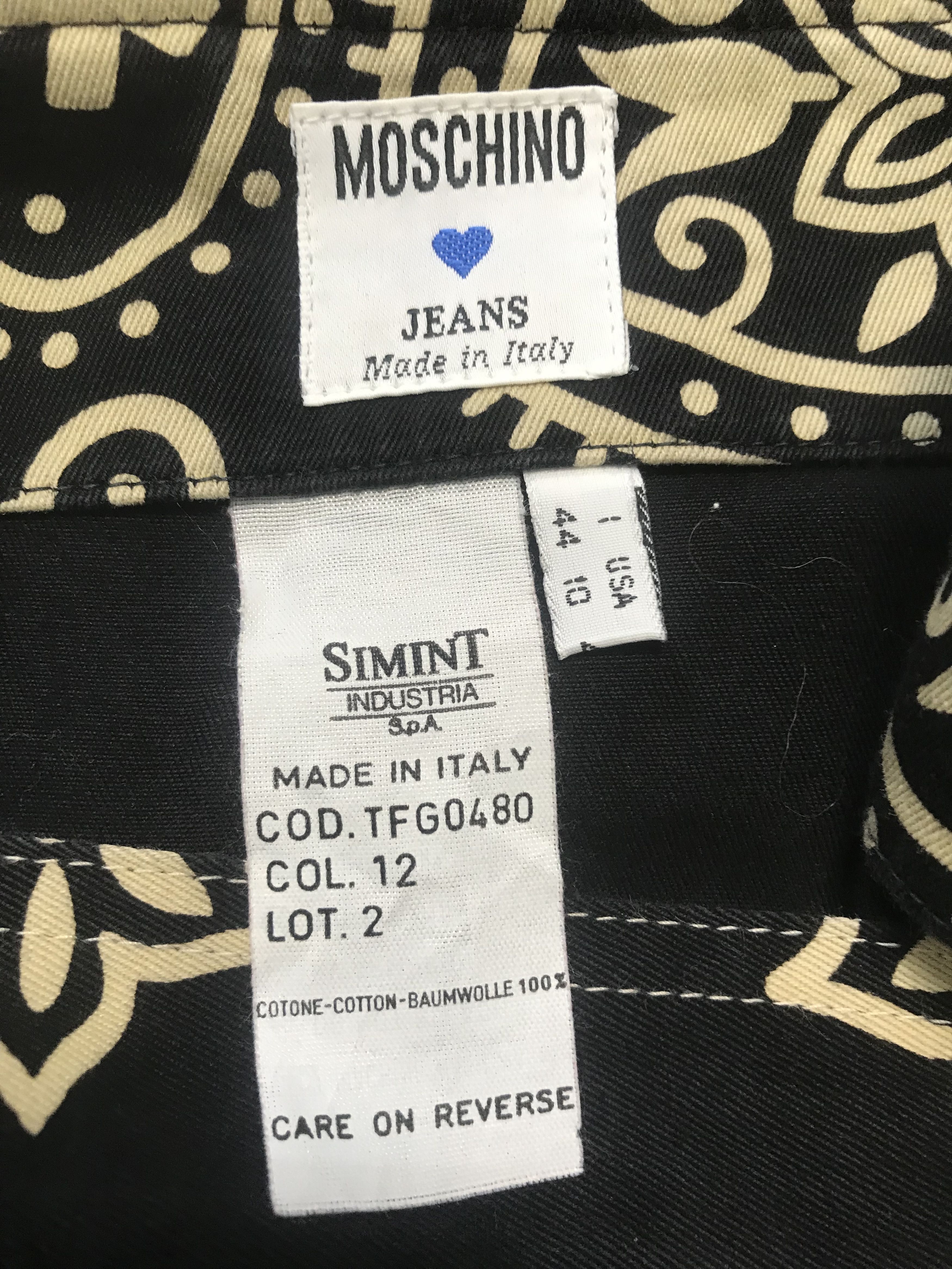 Moschino Moschino Paisley Skirt Size S / US 4 / IT 40 - 3 Thumbnail