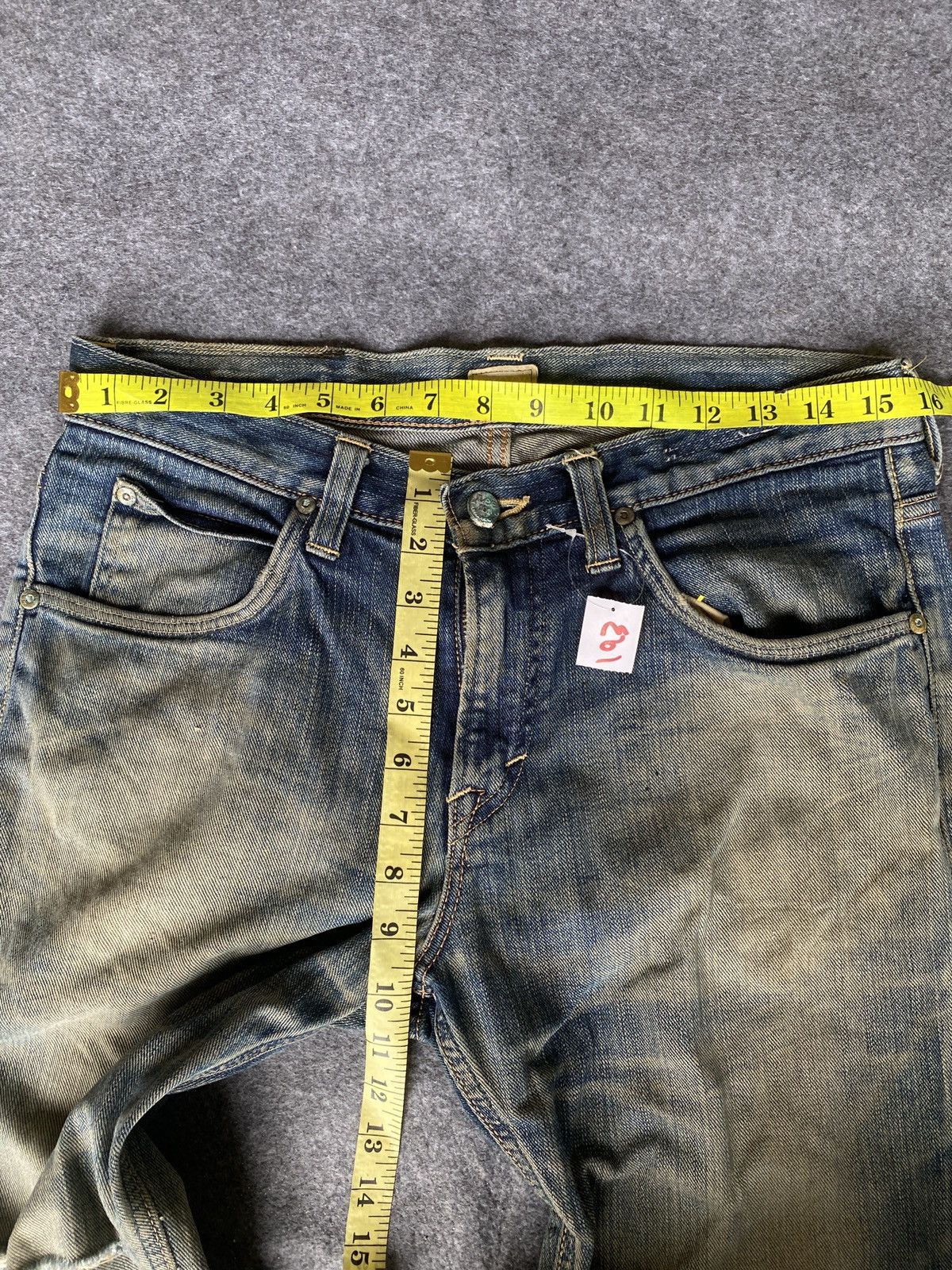 Japanese Brand × Lee × PPFM Vintage lee 101 selvegde denim Size US 30 / EU 46 - 6 Thumbnail