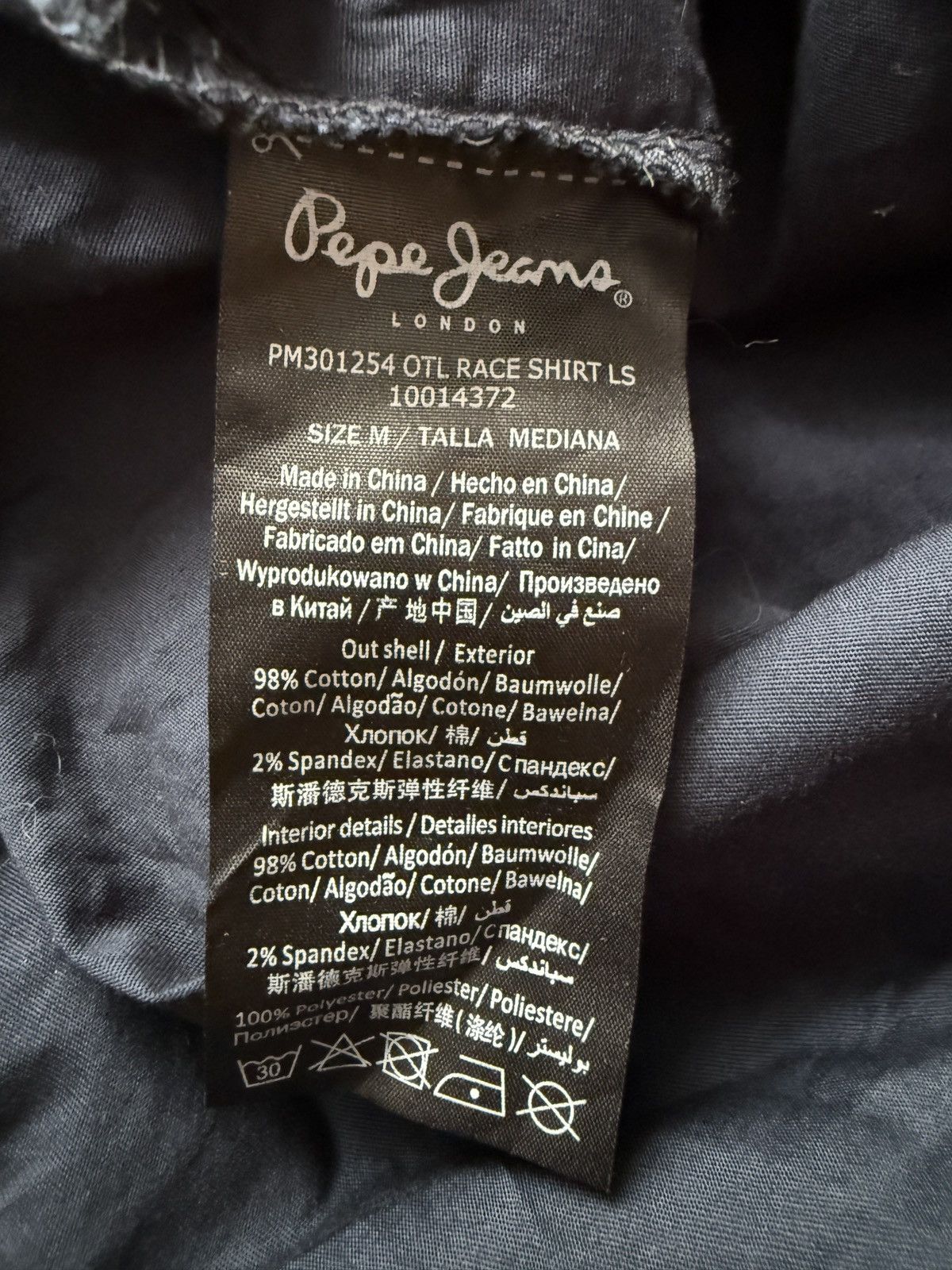 Pepe Jeans × Red Bull Koszula Red Bull Racing Pepe Jeans Infiniti Size US M / EU 48-50 / 2 - 12 Thumbnail