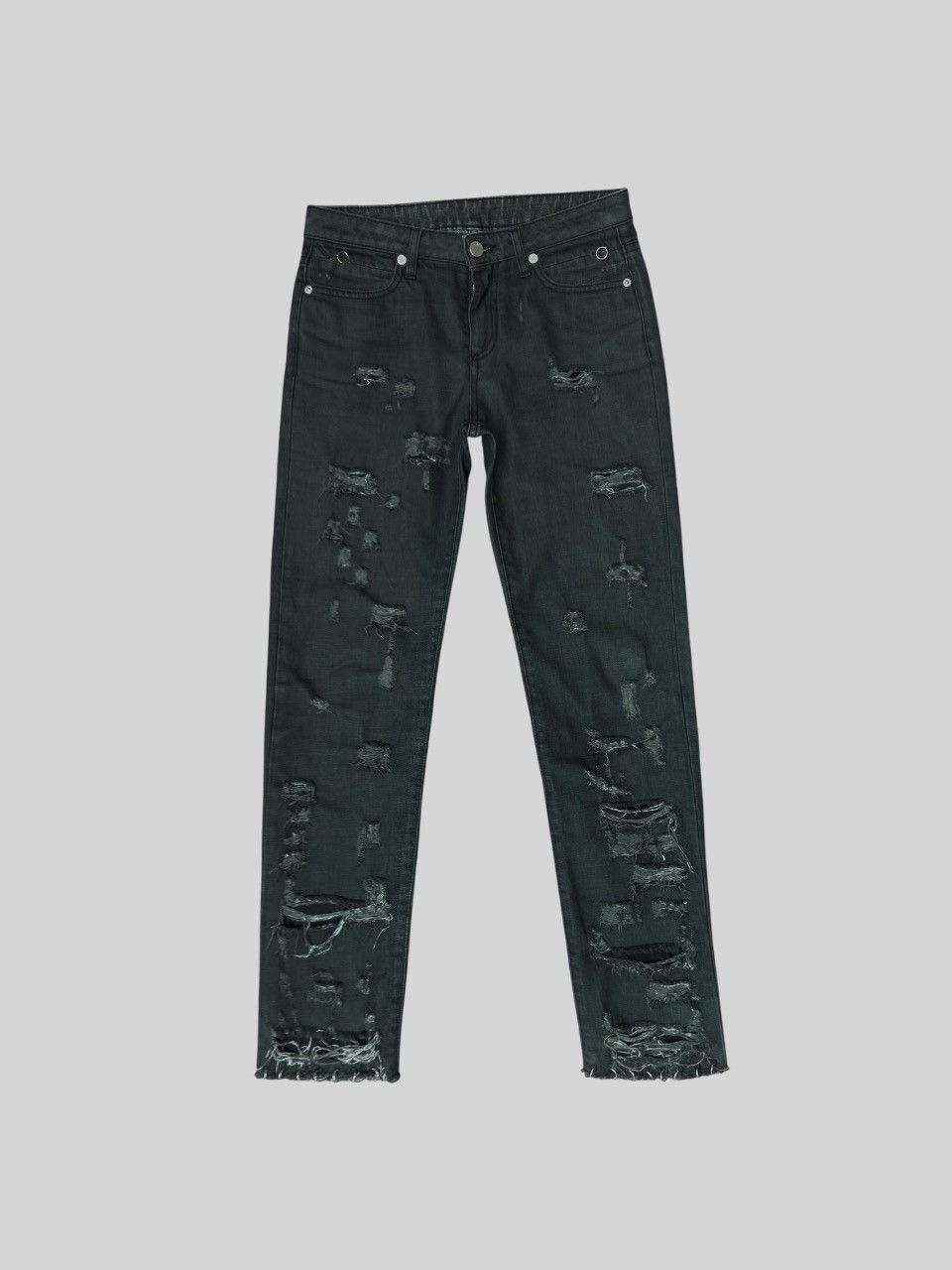 1017 ALYX 9SM Alyx SS18 Pierced Denim Size US 27 - 1 Thumbnail