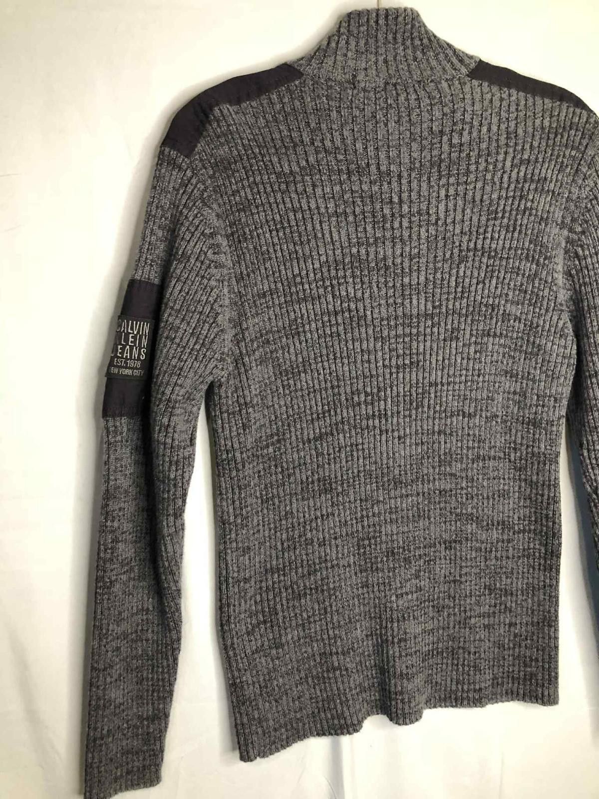 Calvin Klein Calvin Klein Jeans Mens Cable Knit Sweater sz XL Size US XL / EU 56 / 4 - 8 Thumbnail