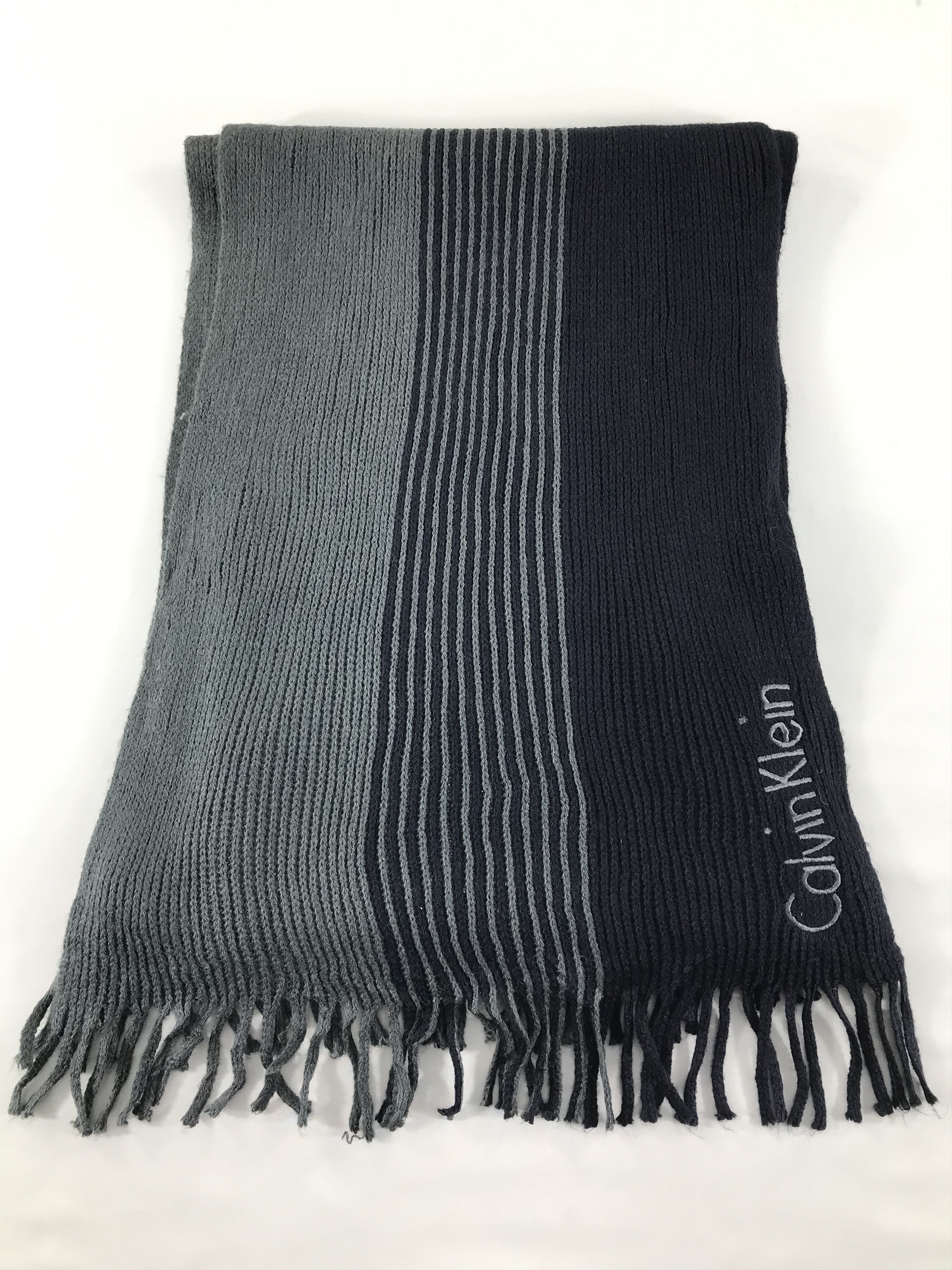 Calvin Klein Vintage Calvin Klein Scarf/Muffler/Neckwear MF1640 Size ONE SIZE - 2 Thumbnail
