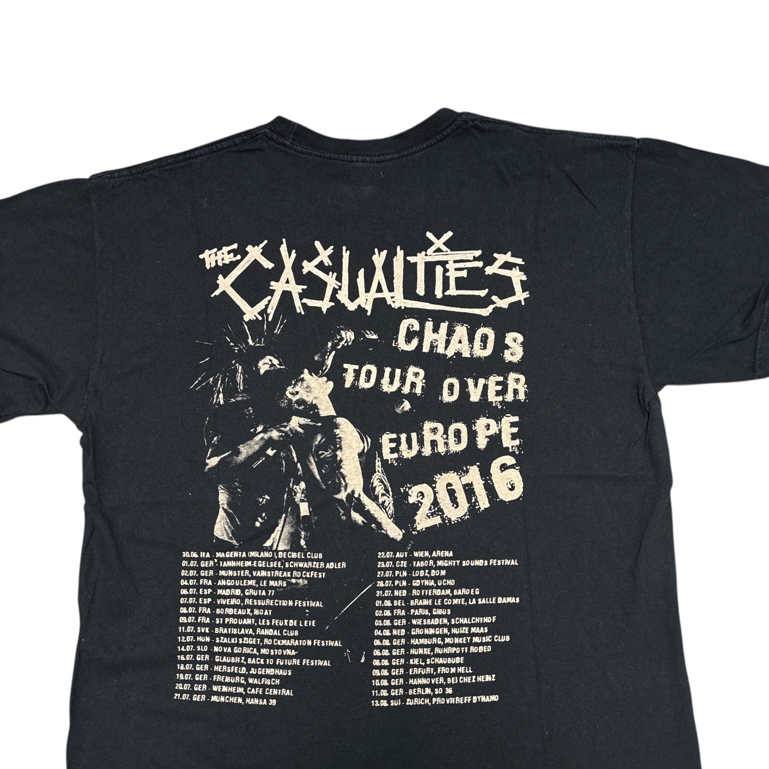 Band Tees The Casualties Shirt Tour Punk Rock Band Tee Exploited Size US L / EU 52-54 / 3 - 11 Thumbnail