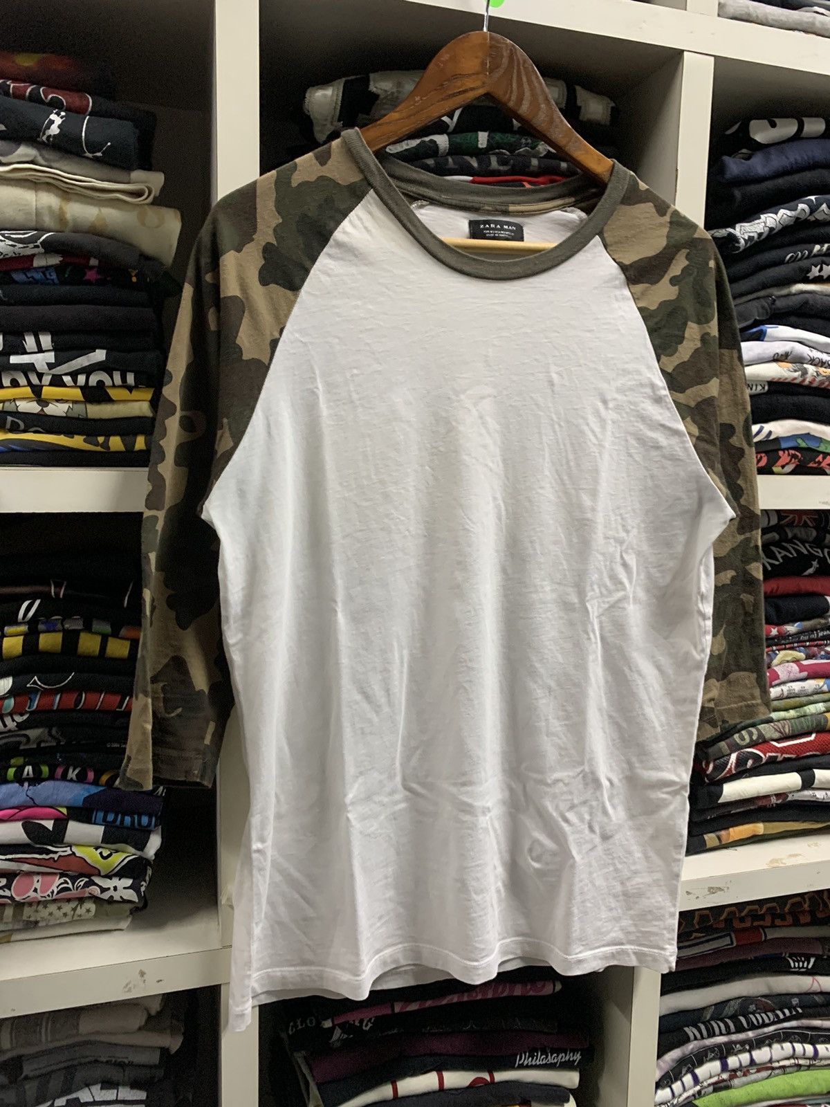Zara Zara Man camo t-shirt Size US M / EU 48-50 / 2 - 6 Thumbnail
