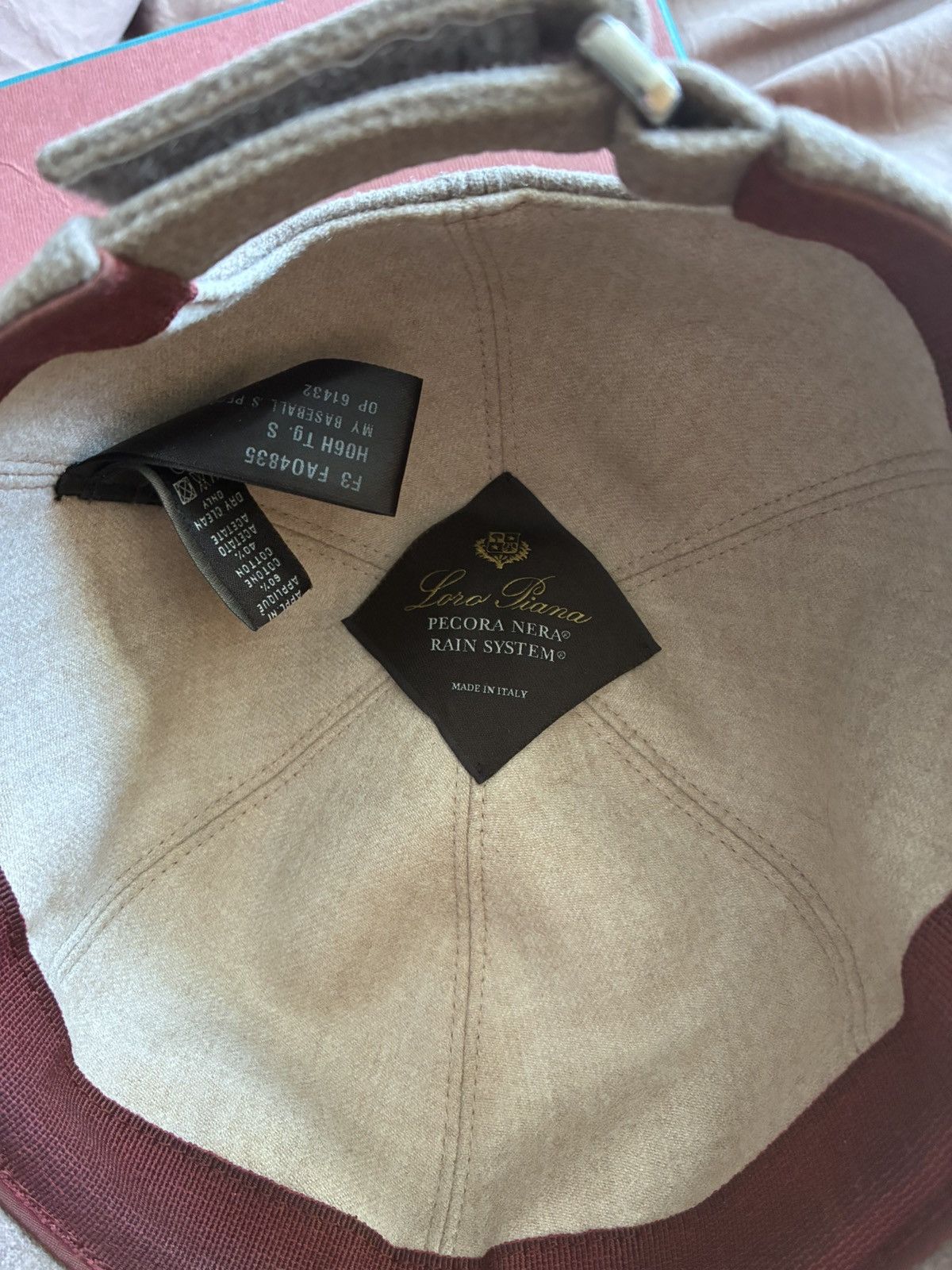 Loro Piana Loro piana beige pecora nera cap size small/medium Size ONE SIZE - 3 Thumbnail