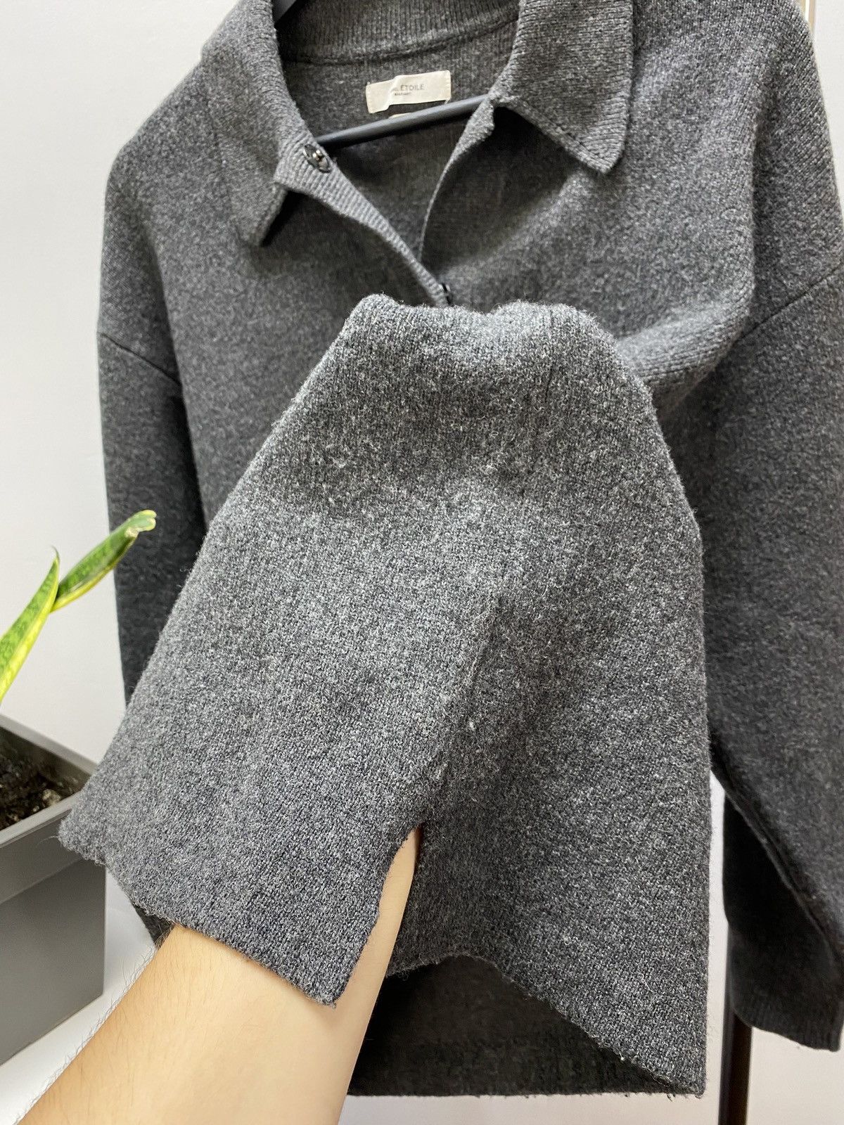 Isabel Marant × Isabel Marant Etoile Isabel Marant Etoile Lark Oversized Polo Jumper Sweater Size S / US 4 / IT 40 - 11 Thumbnail