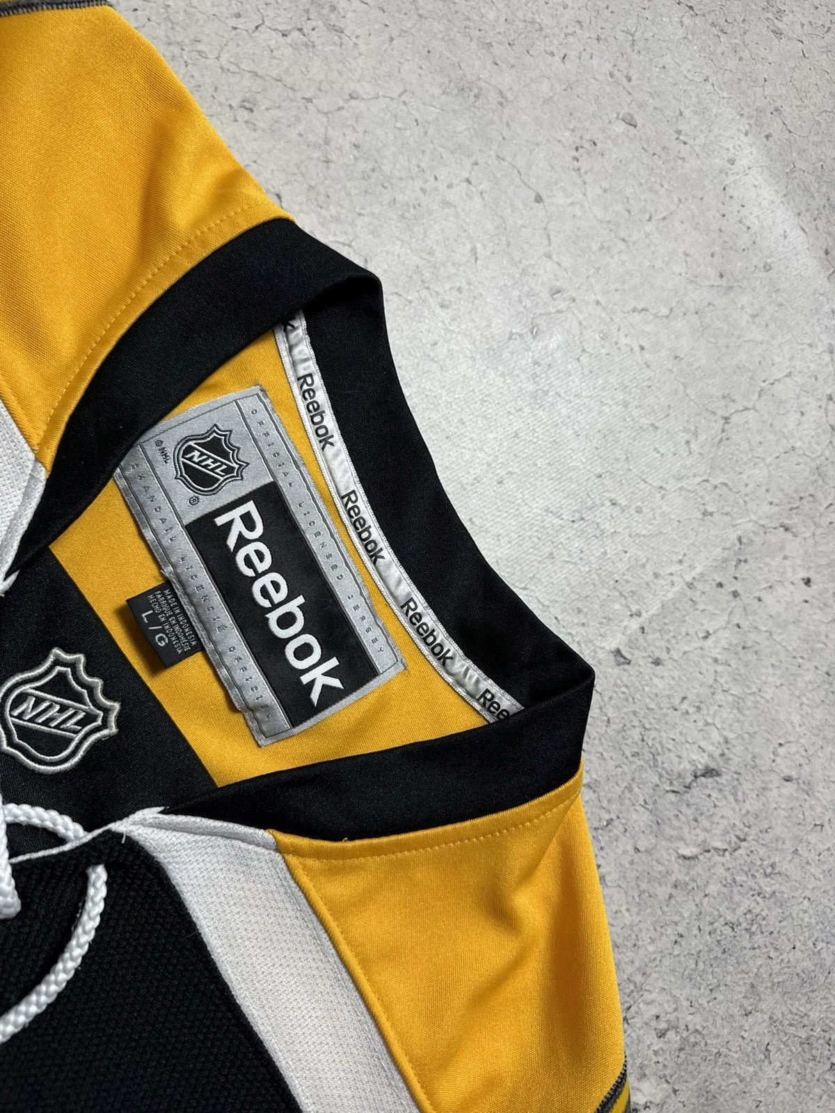 Reebok Reebok Boston Bruins Brad Marchand #63 NHL Hockey Jersey Size US L / EU 52-54 / 3 - 10 Thumbnail