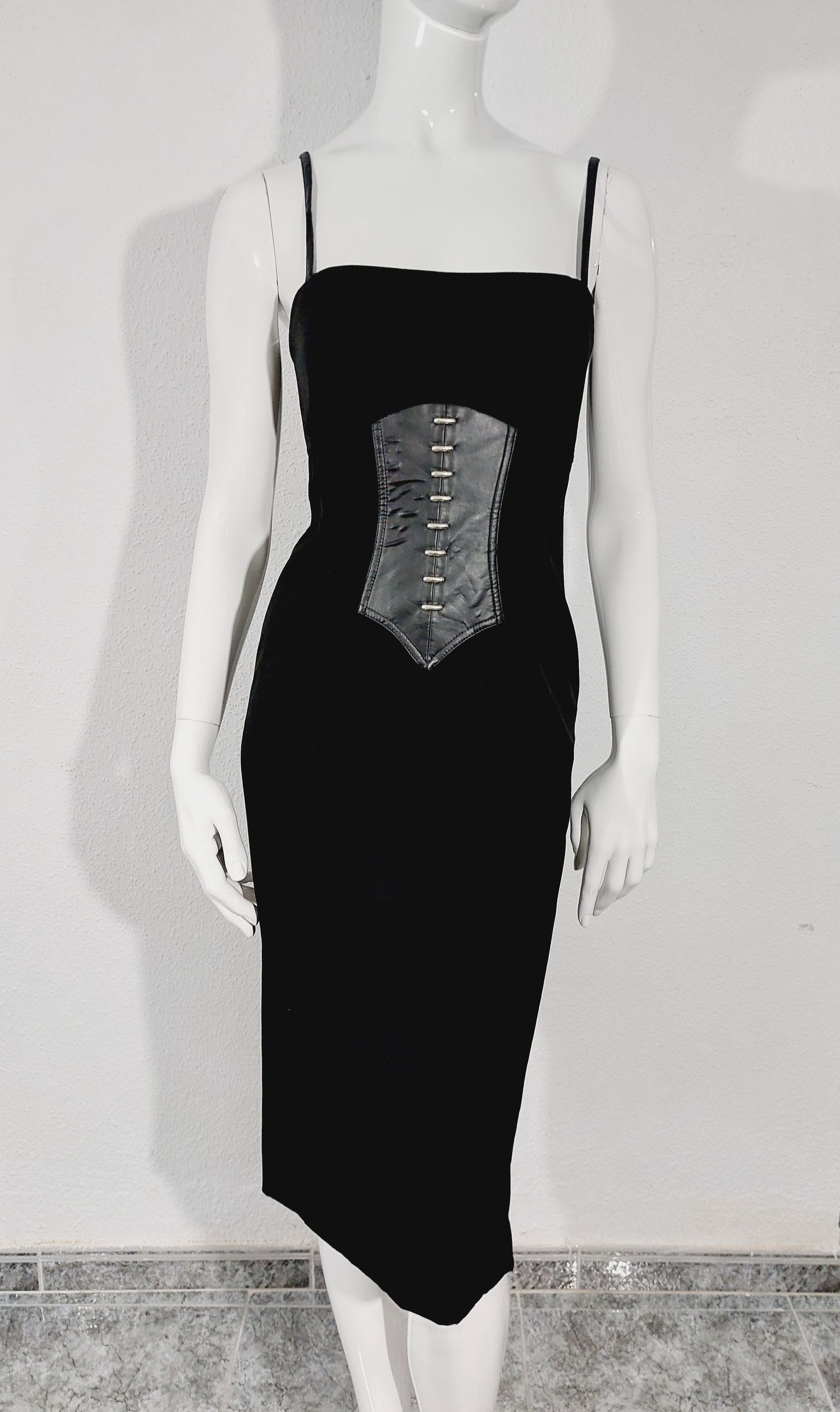 white christmas dresses Thierry Mugler by Thierry Mugler - Black Women Party/Cocktail Dress main image 1