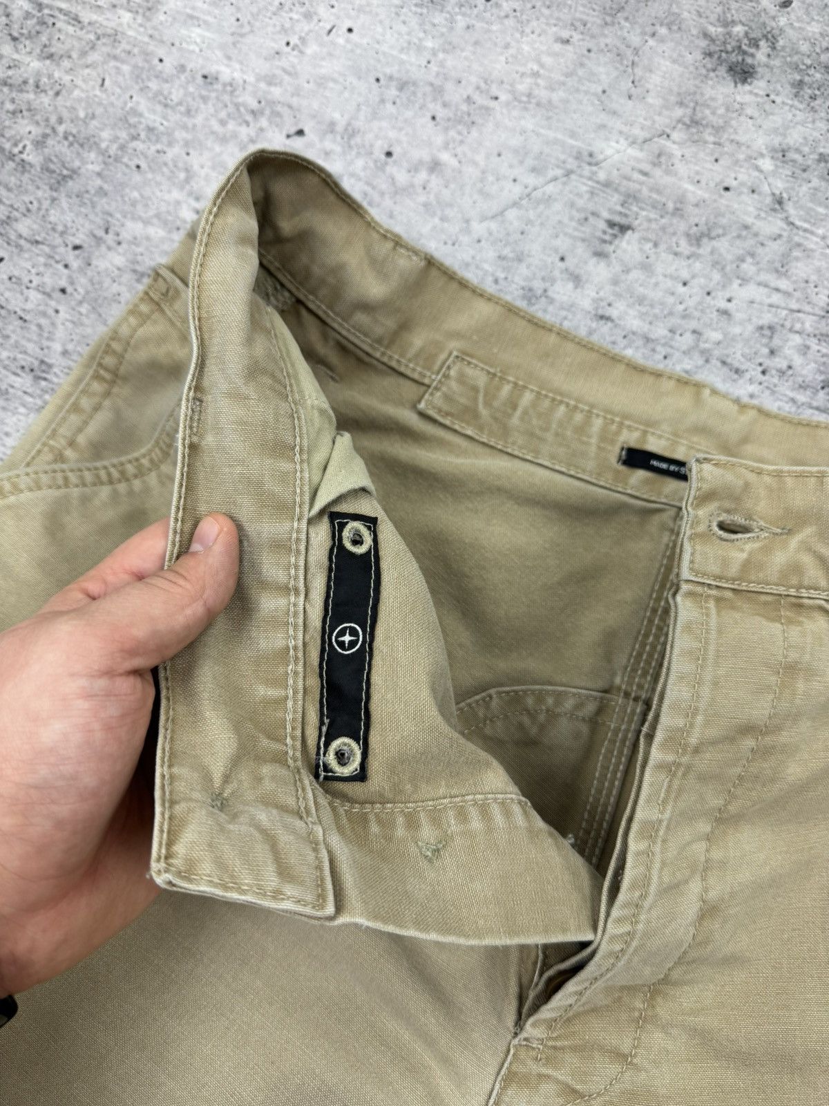 Stone Island Stone Island Denims Big Logo Cargo Pants Trousers Jeans W32 Size US 32 / EU 48 - 12 Thumbnail