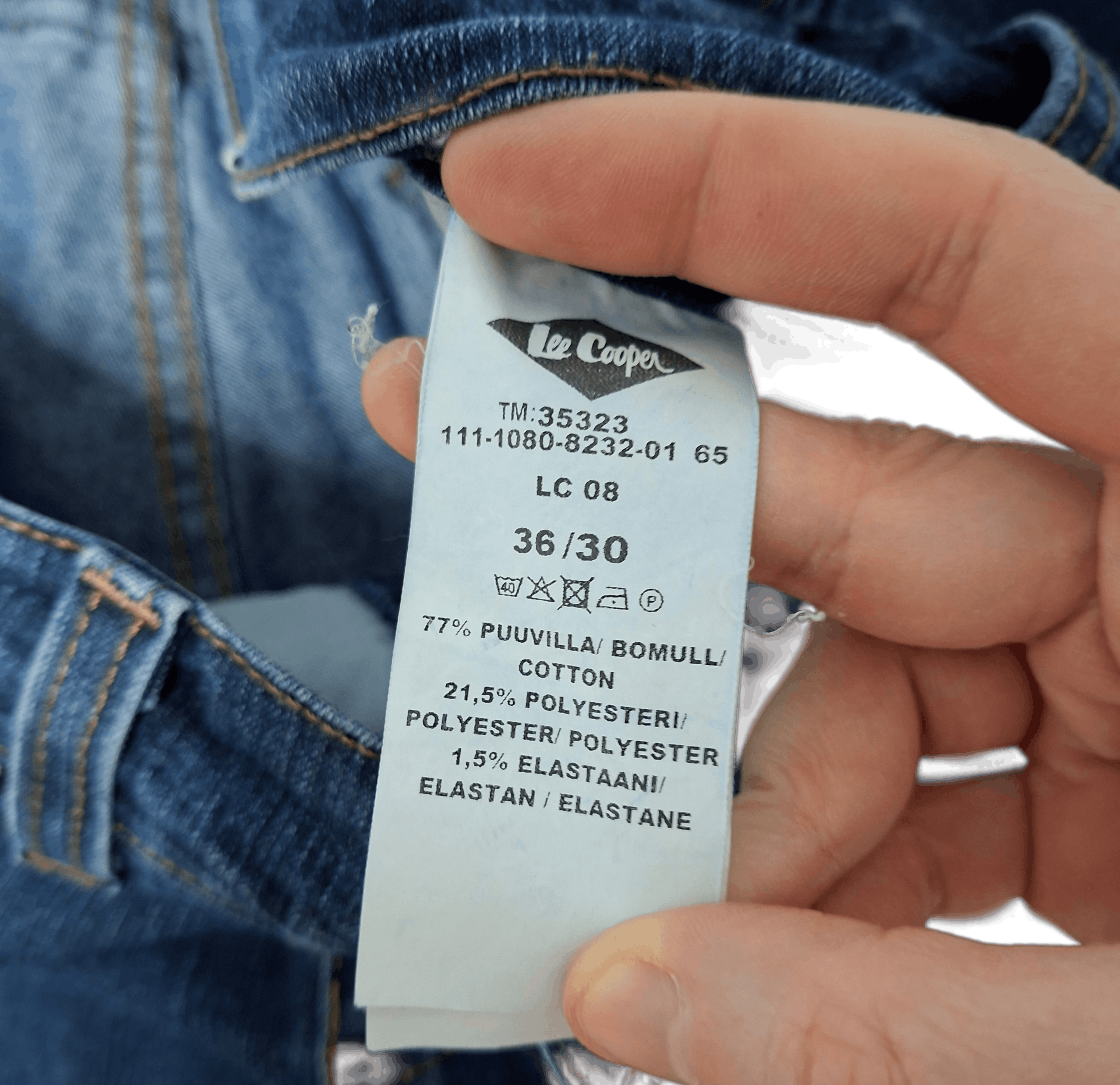 Other LEE COOPER VINTAGE MADE IN ESTONIA JEANS DENIM Size US 36 / EU 52 - 4 Thumbnail