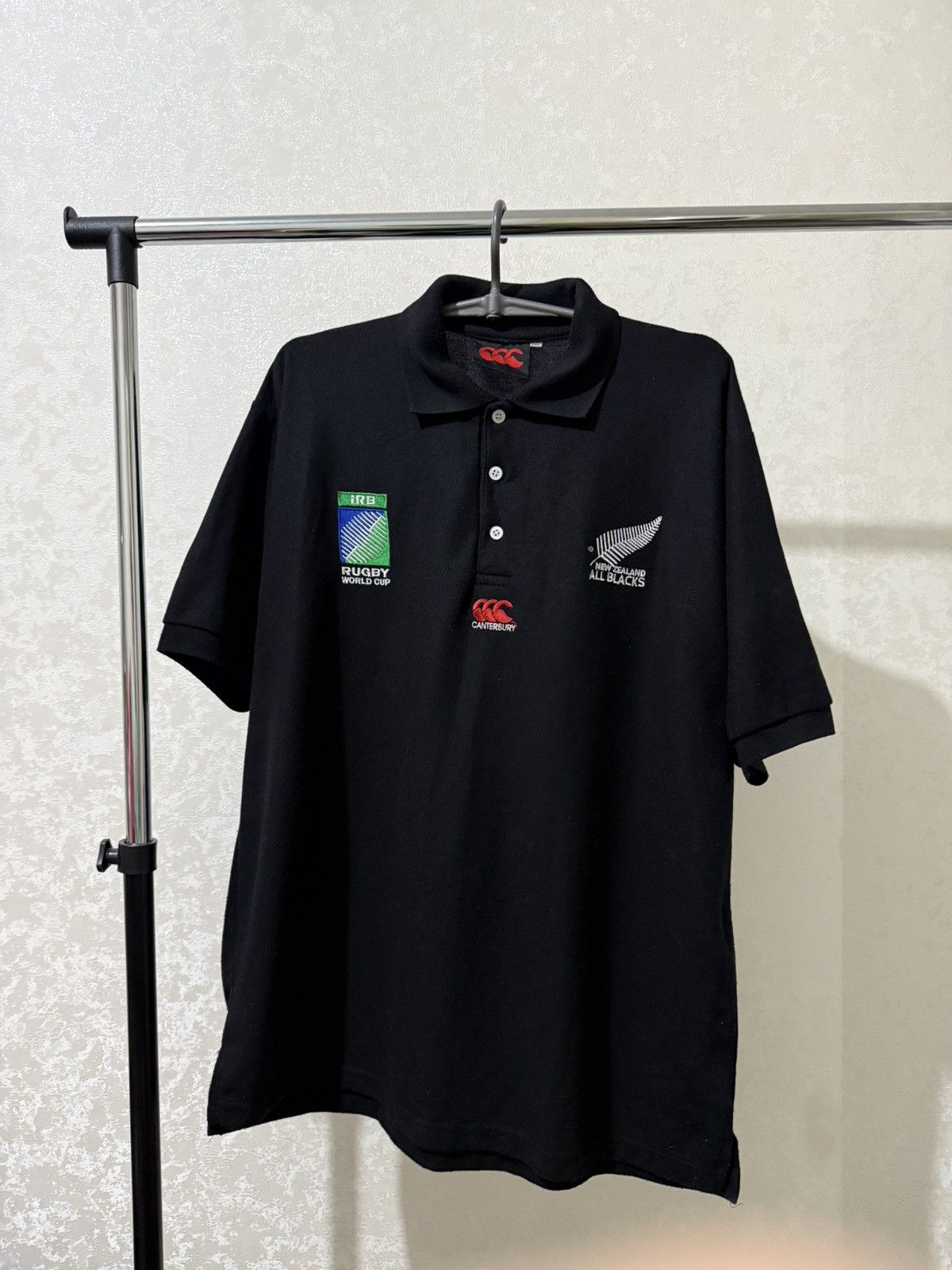 Canterbury of New Zealand Vintag All Blacks Canterbury New Zealand Rugby Jersey Shirt Size US XL / EU 56 / 4 - 2 Thumbnail