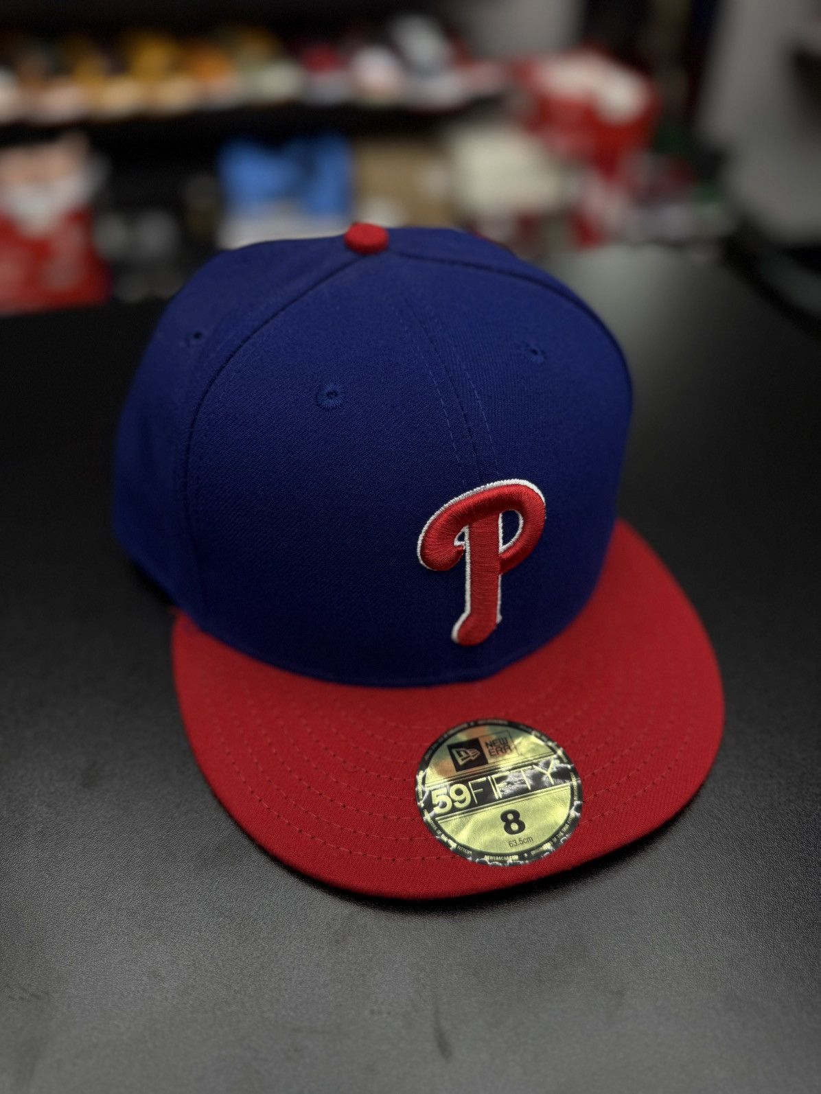 New Era New Era Fitted Baseball Cap NEW Size 8 Size ONE SIZE - 3 Thumbnail