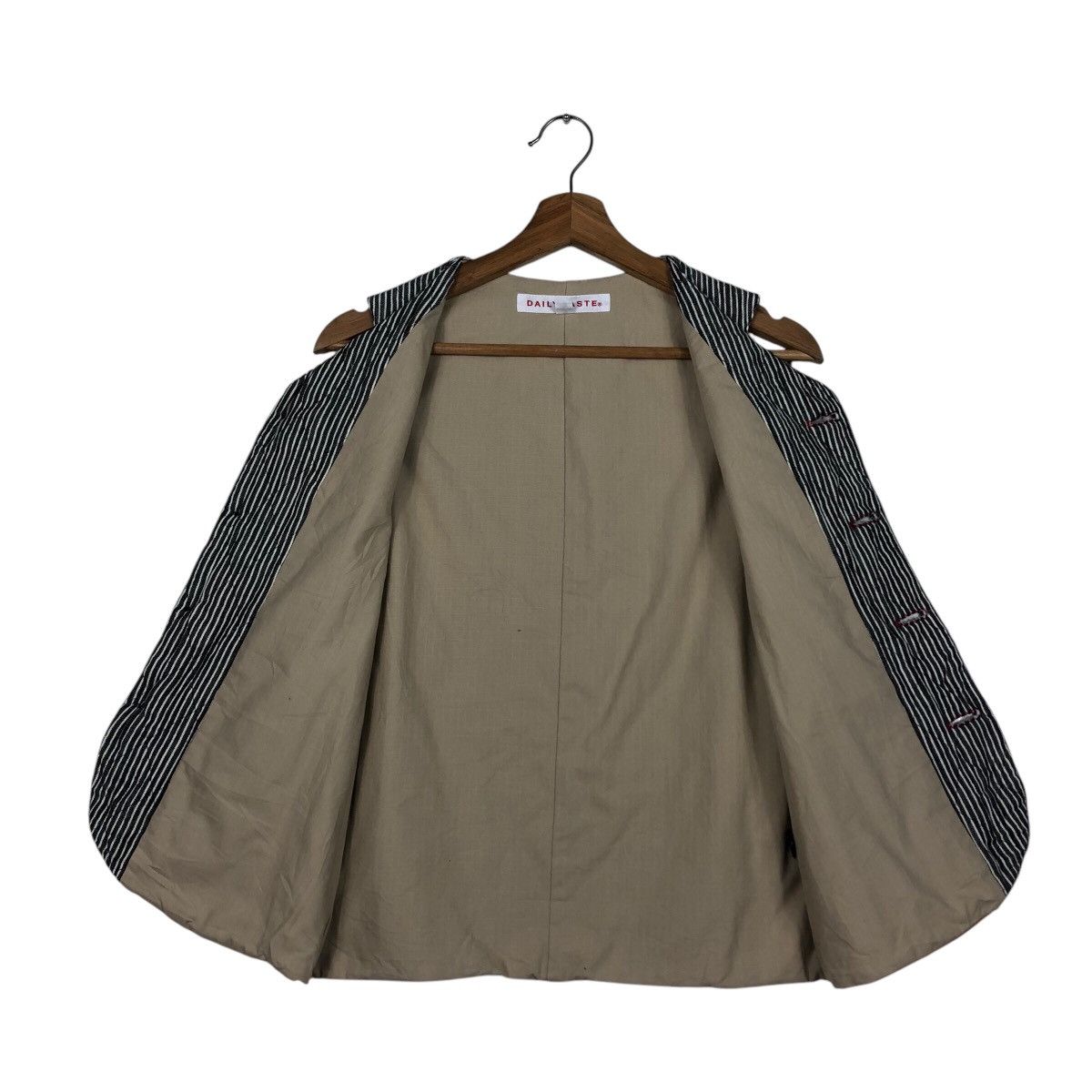 Japanese Brand 📌Vintage Hickory Chore Vest Jacket Daily Taste Kapital Size US M / EU 48-50 / 2 - 14 Thumbnail