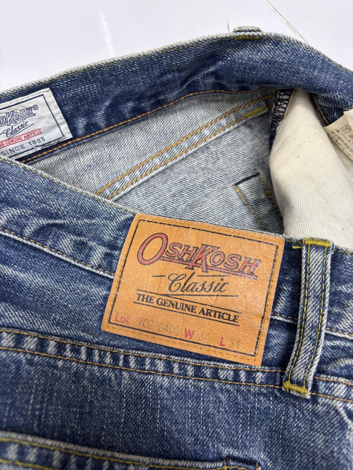 Kapital RARE VINTAGE PAINTER JEANS OSHKOSH BAGGY LOOSE DENIM JEAN Size US 34 / EU 50 - 10 Thumbnail