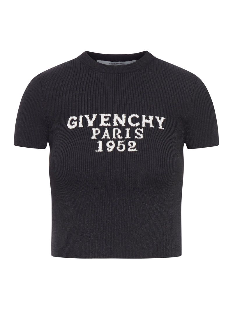 Givenchy CROP TOP WITH LOGO Size S / US 4 / IT 40 - 1 Thumbnail