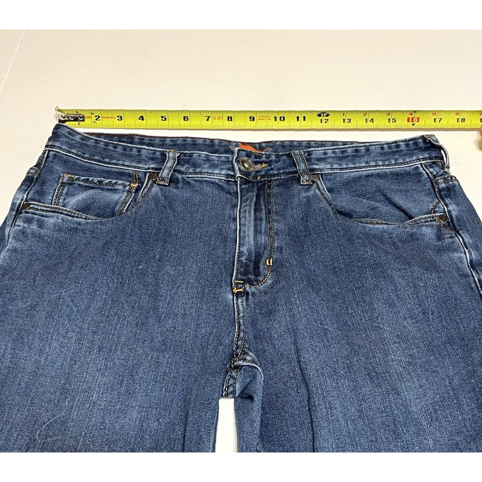 Tommy Bahama Tommy Bahama Antigua Cove Authentic Jeans Mens Tag 34x30 34x28 Blue Denim 5-Pocket Straight Mid Rise Size US 34 / EU 50 - 3 Thumbnail