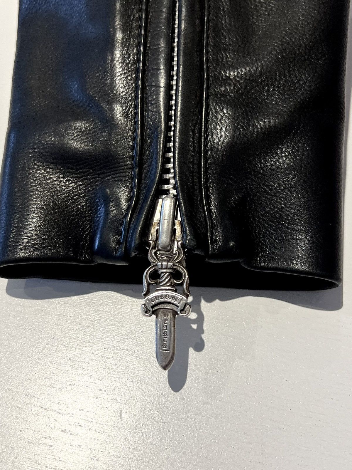 Chrome Hearts Chrome Hearts Leather Biker Jacket JJ Dean Size US L / EU 52-54 / 3 - 11 Thumbnail